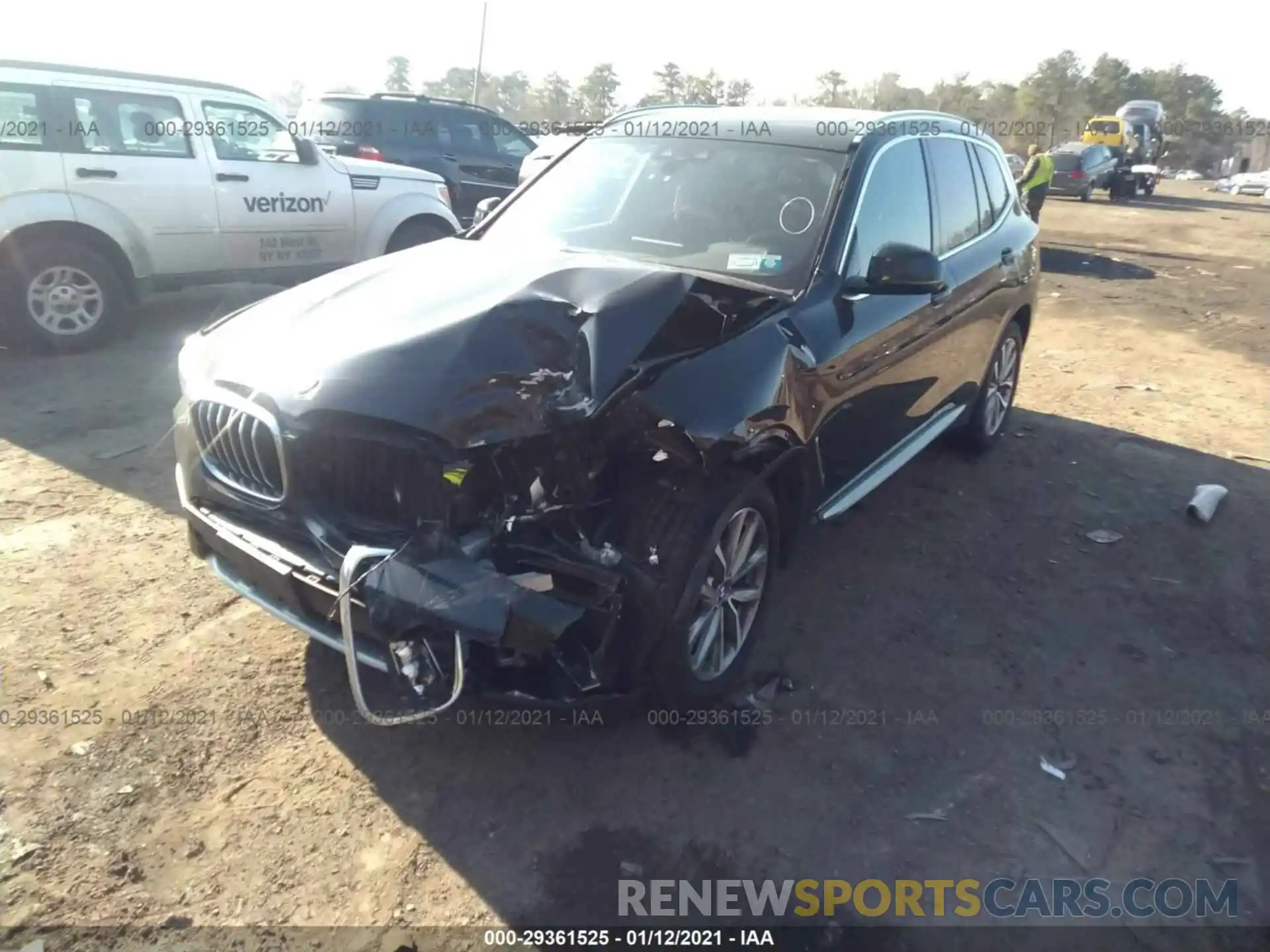 6 Photograph of a damaged car 5UXTR9C52KLP85068 BMW X3 2019
