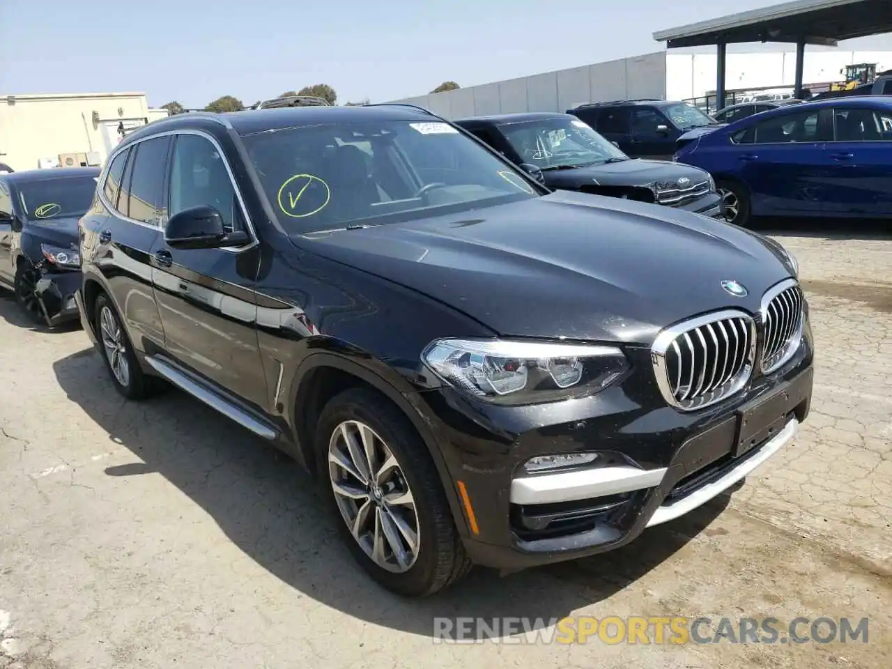 1 Фотография поврежденного автомобиля 5UXTR9C52KLP85507 BMW X3 2019