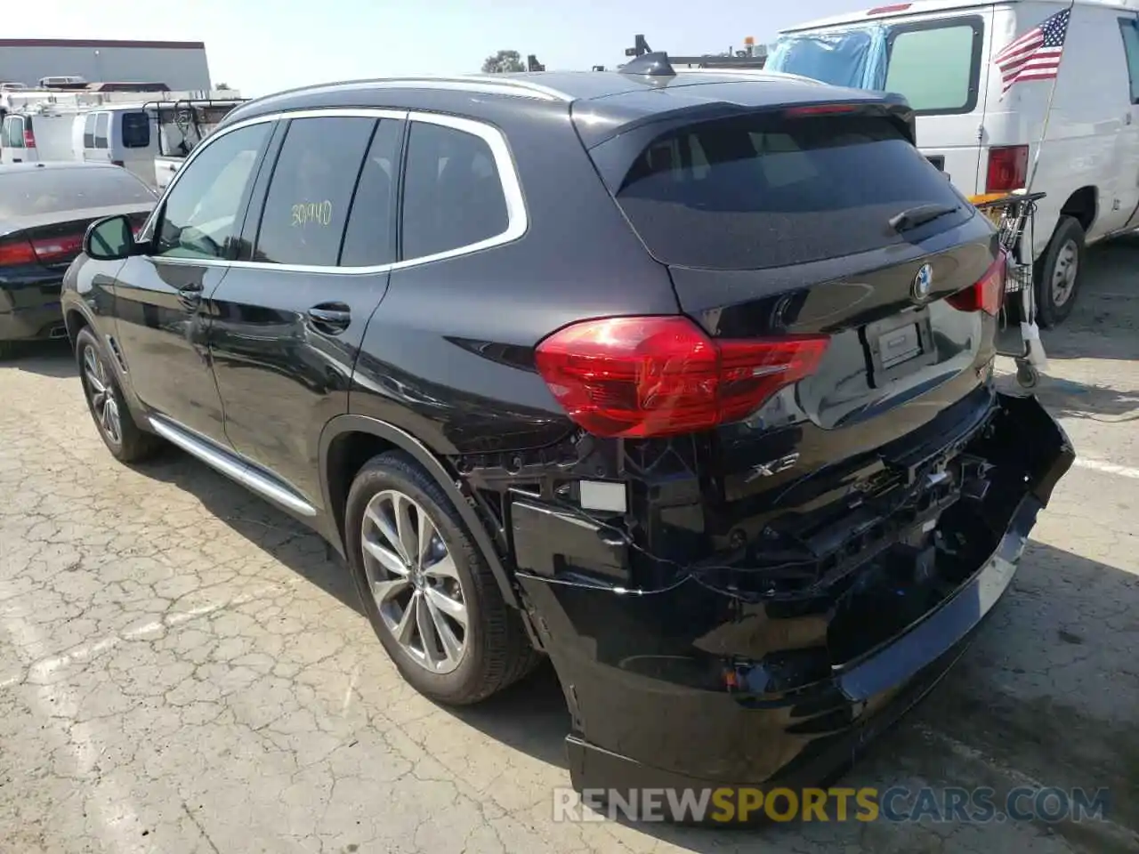 3 Фотография поврежденного автомобиля 5UXTR9C52KLP85507 BMW X3 2019