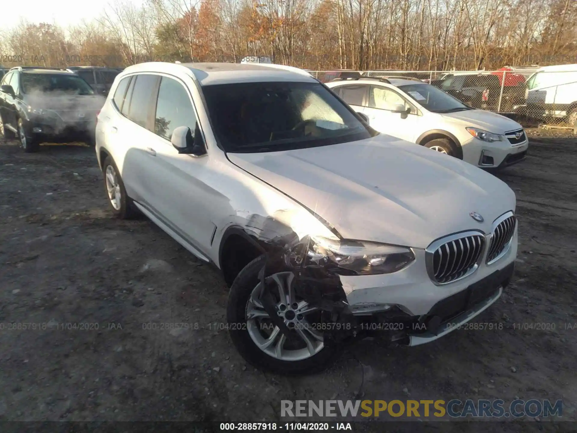 1 Photograph of a damaged car 5UXTR9C52KLP87399 BMW X3 2019