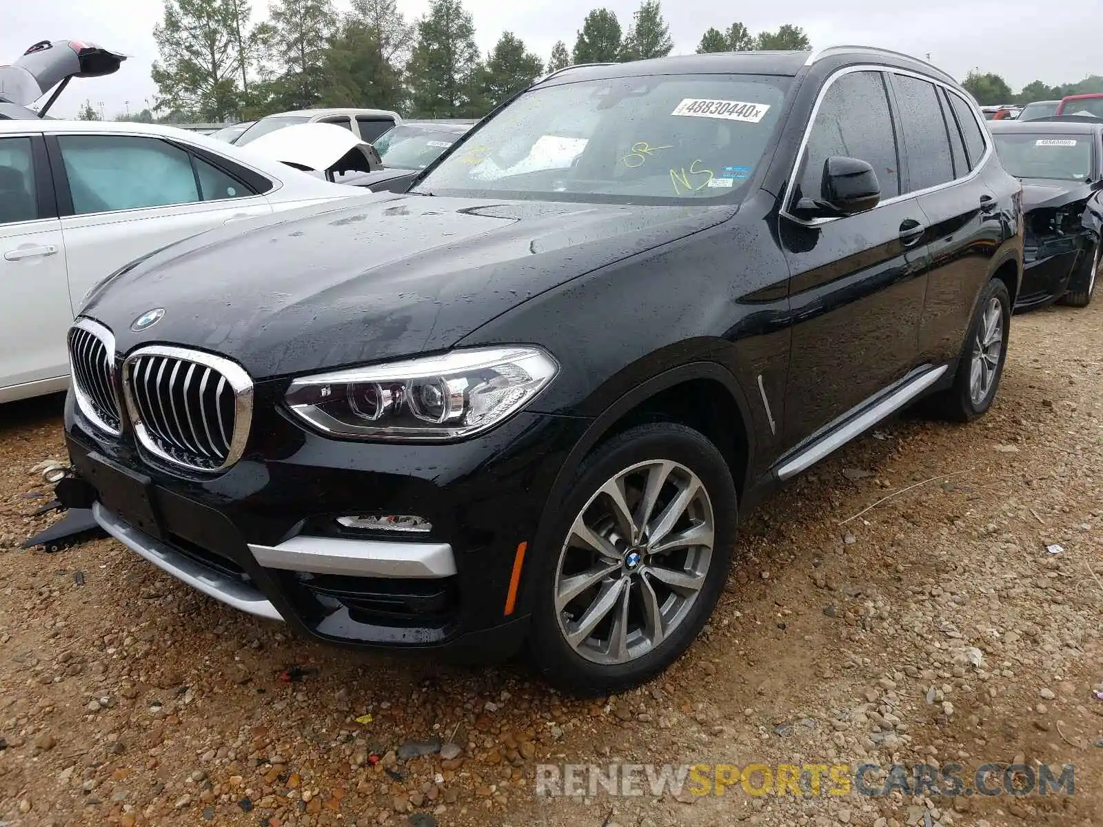 2 Photograph of a damaged car 5UXTR9C52KLP90559 BMW X3 2019