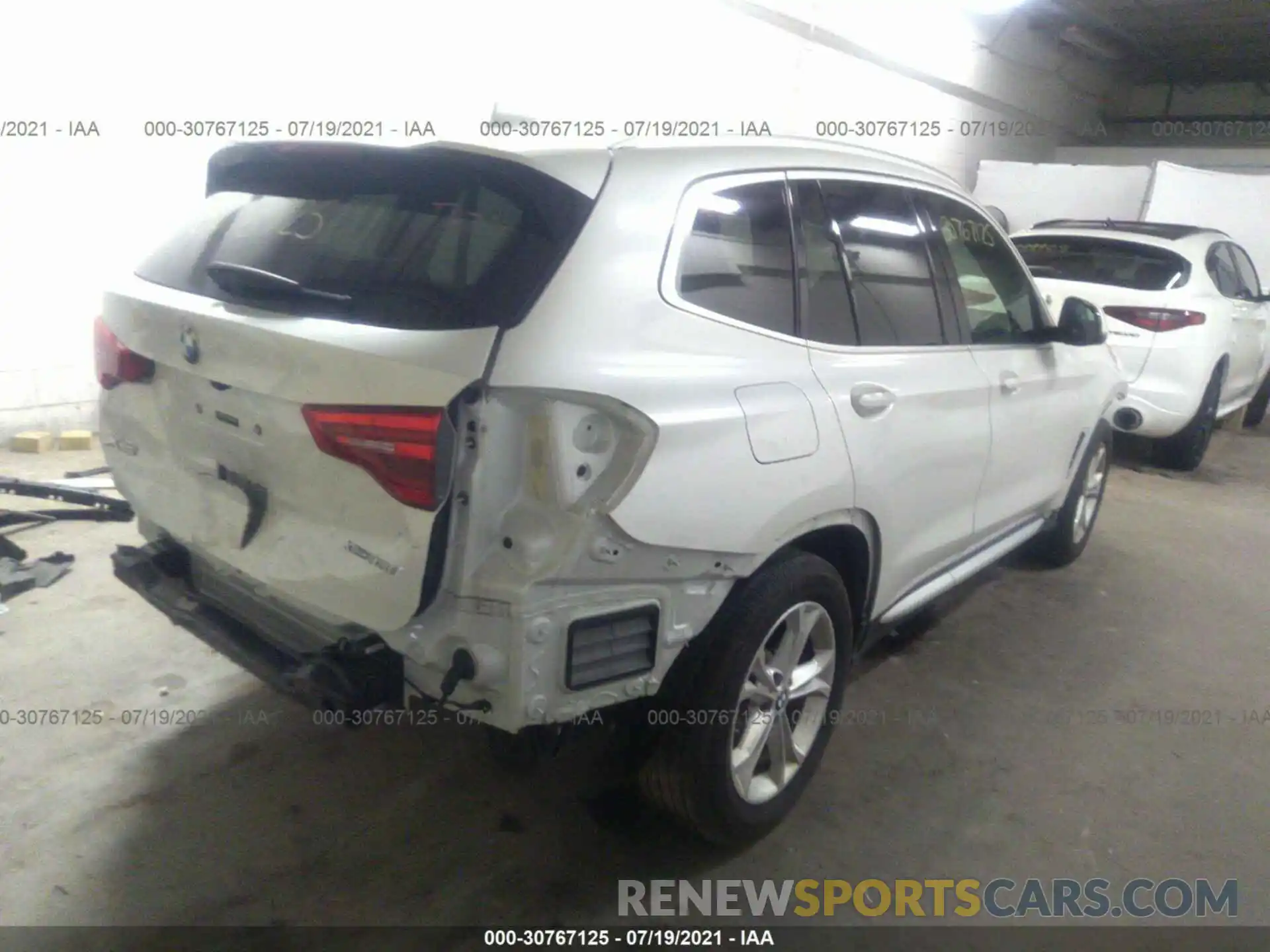 4 Photograph of a damaged car 5UXTR9C52KLP90867 BMW X3 2019