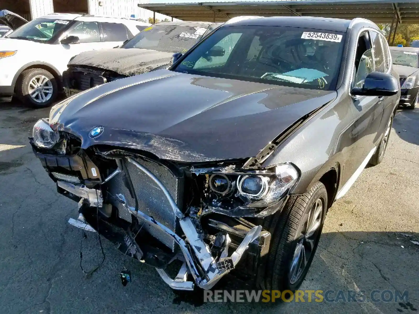 2 Фотография поврежденного автомобиля 5UXTR9C52KLP91372 BMW X3 2019