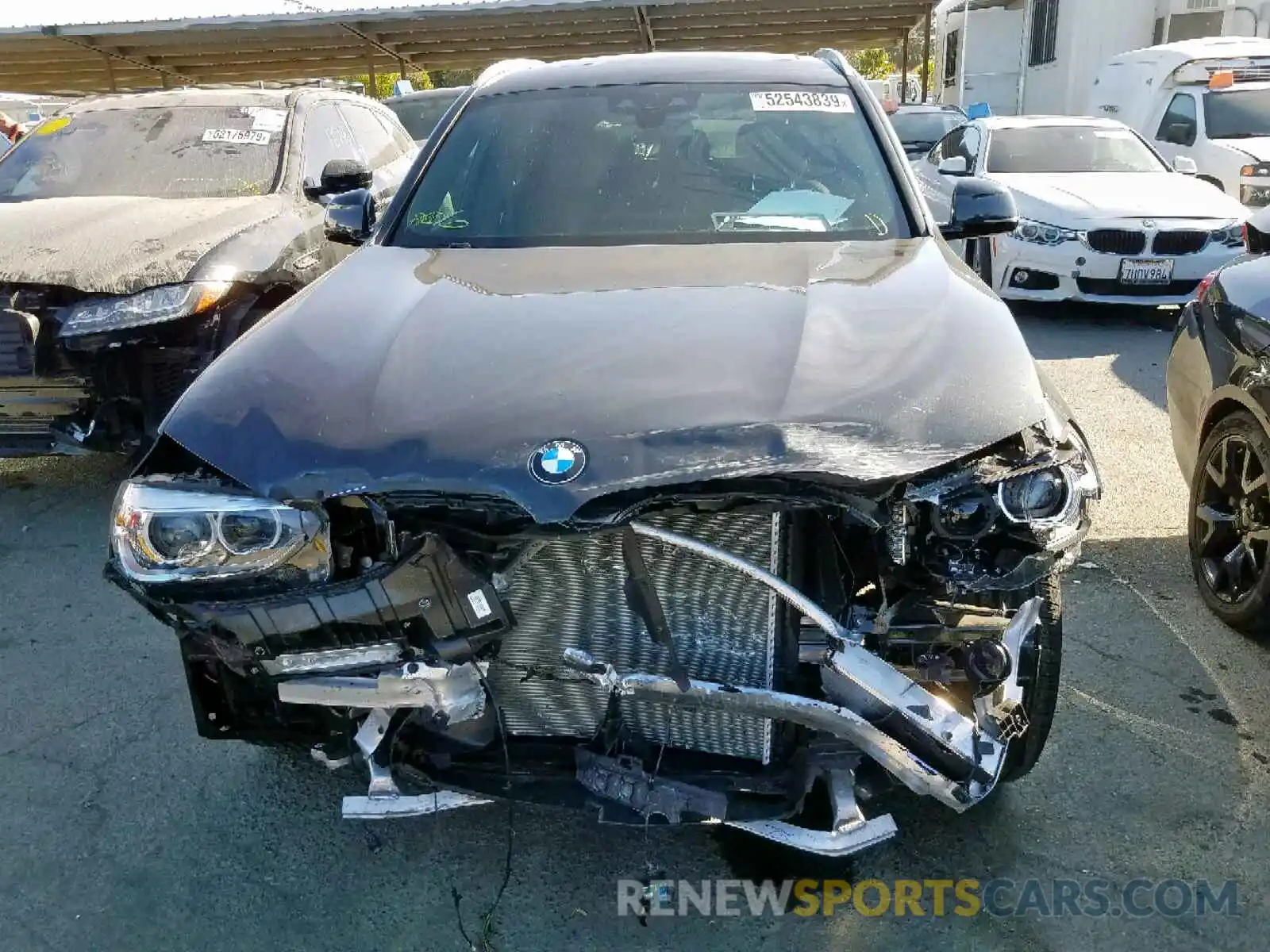 9 Фотография поврежденного автомобиля 5UXTR9C52KLP91372 BMW X3 2019