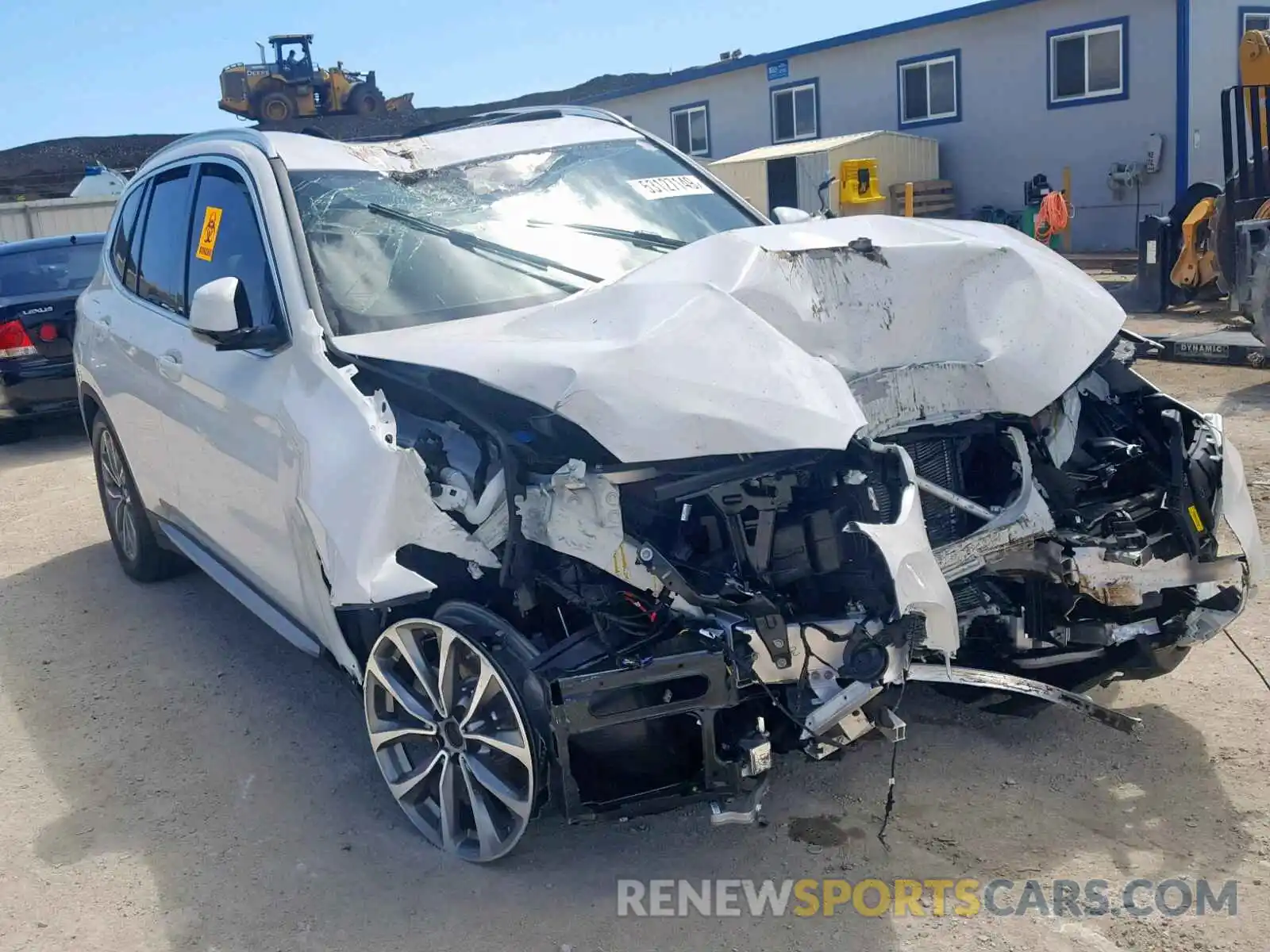 1 Photograph of a damaged car 5UXTR9C52KLP92909 BMW X3 2019