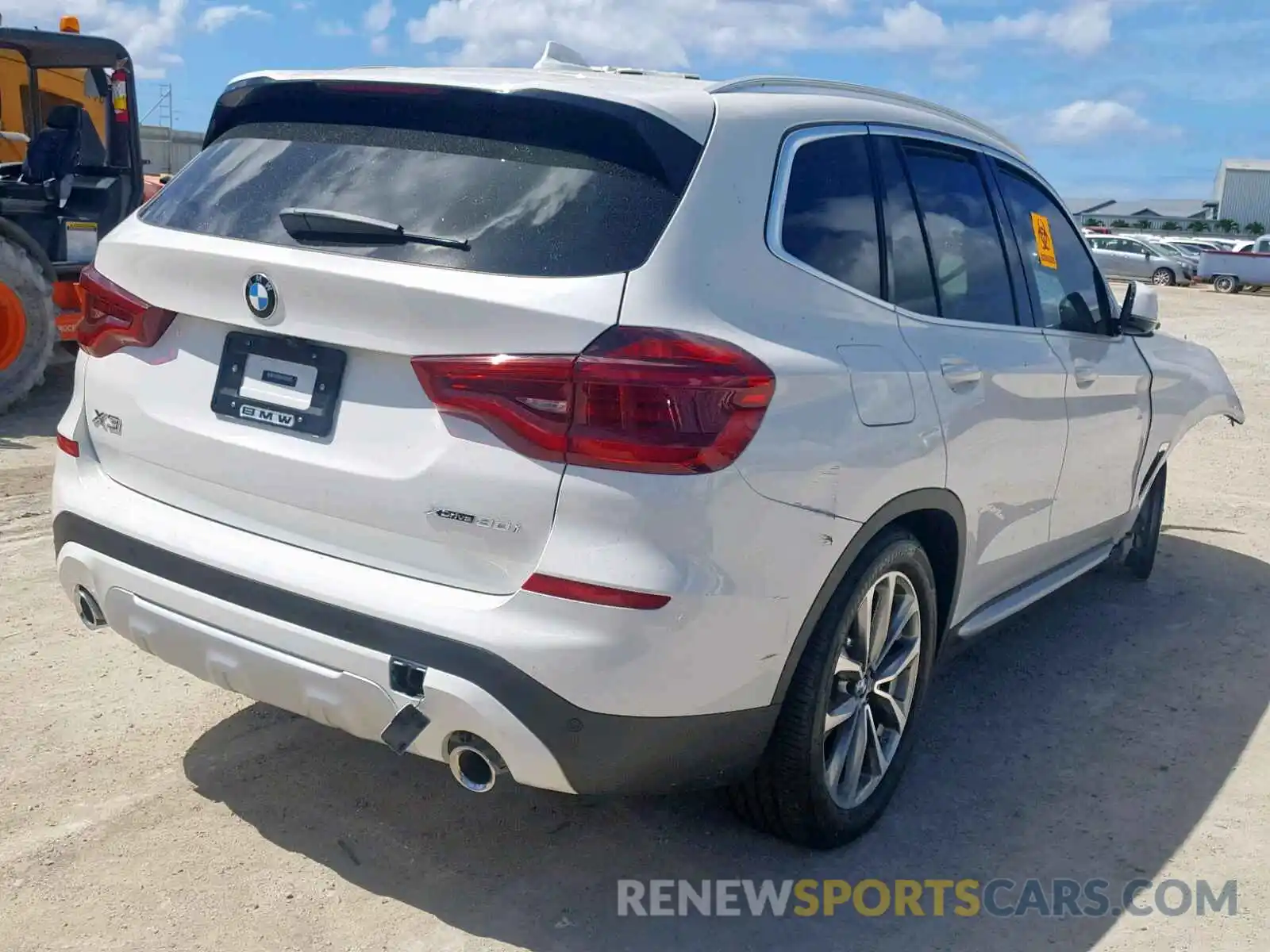 4 Photograph of a damaged car 5UXTR9C52KLP92909 BMW X3 2019