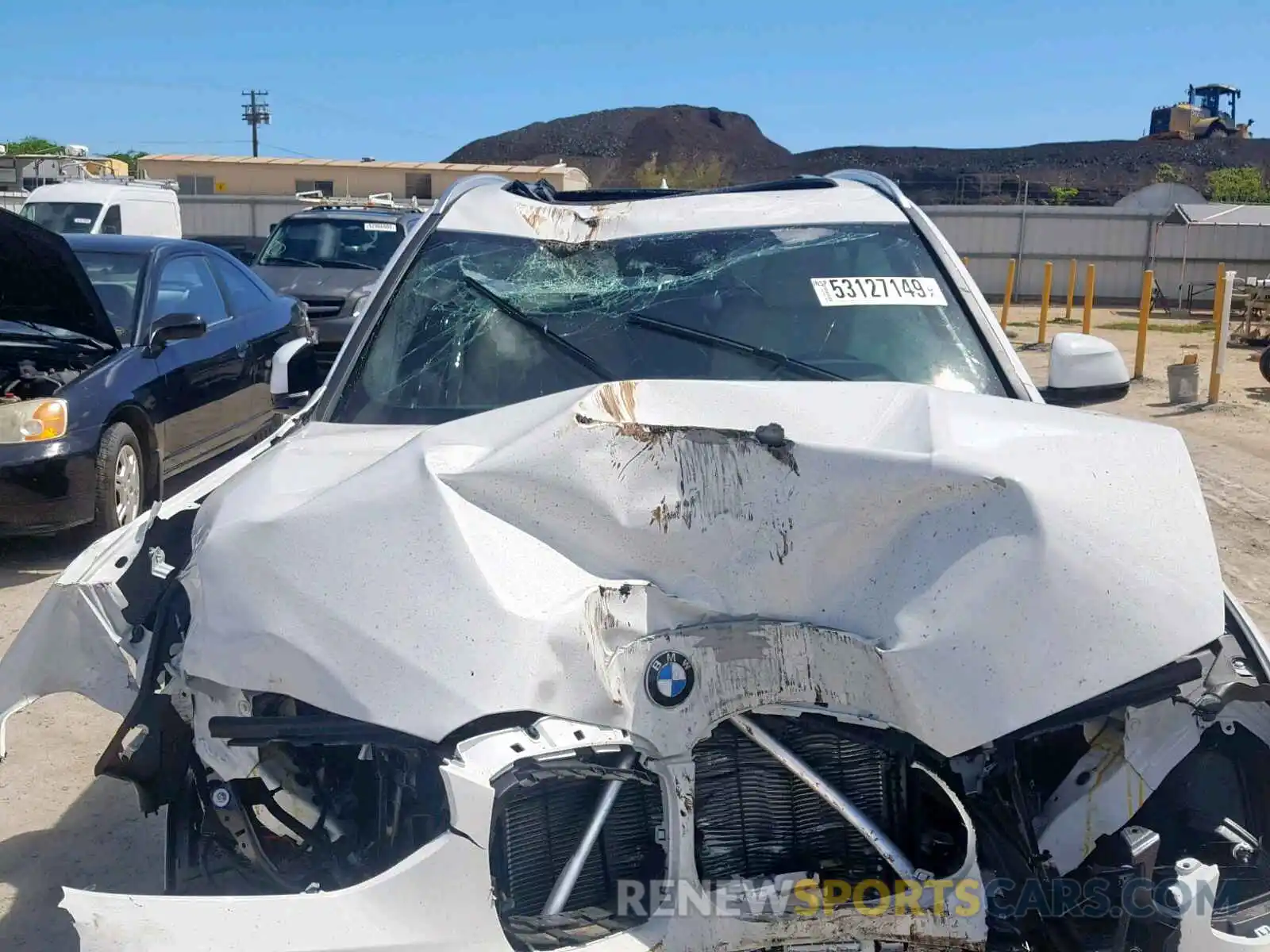 7 Photograph of a damaged car 5UXTR9C52KLP92909 BMW X3 2019