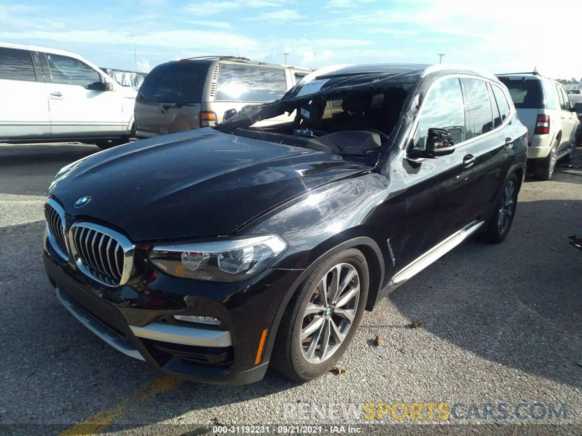 2 Photograph of a damaged car 5UXTR9C52KLP94532 BMW X3 2019