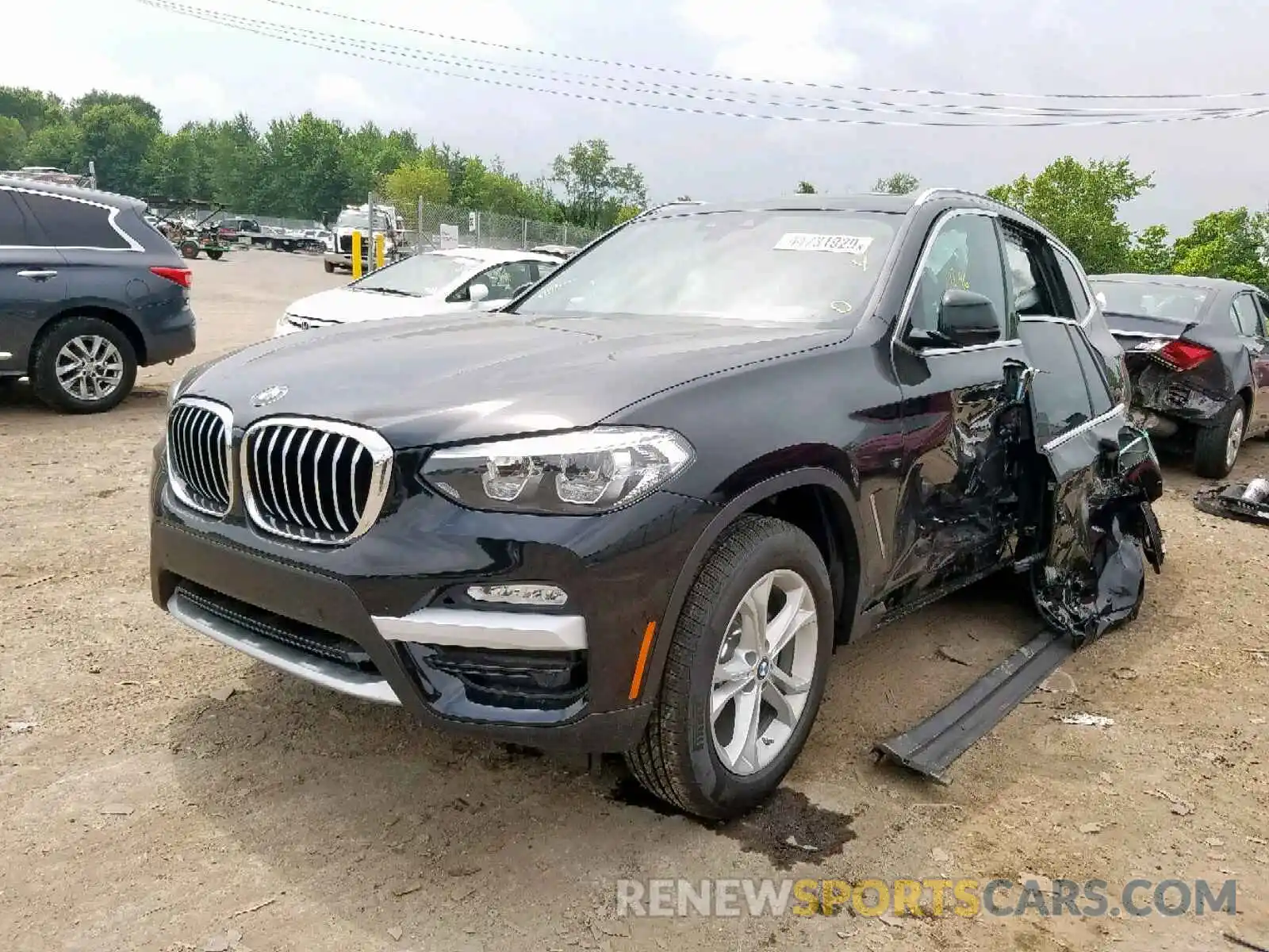 2 Photograph of a damaged car 5UXTR9C52KLP94739 BMW X3 2019