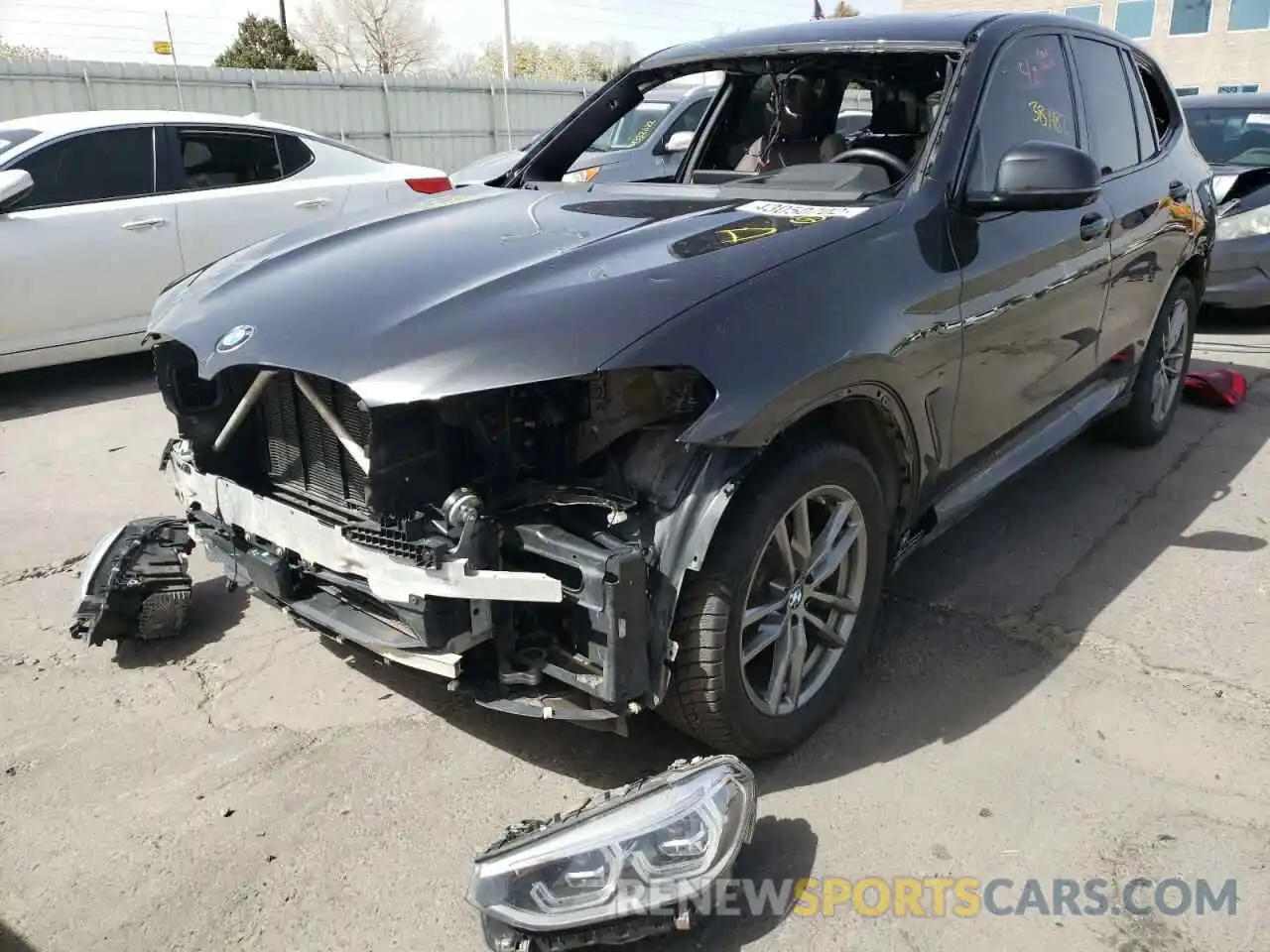 2 Photograph of a damaged car 5UXTR9C52KLP96328 BMW X3 2019