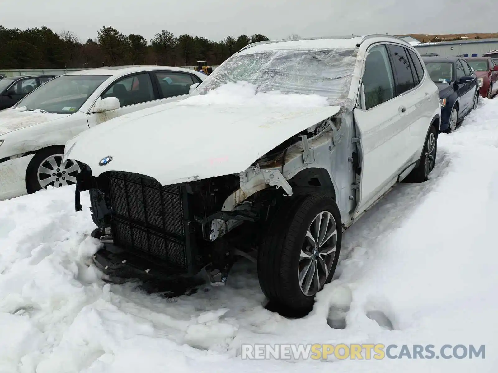 2 Photograph of a damaged car 5UXTR9C52KLP97348 BMW X3 2019