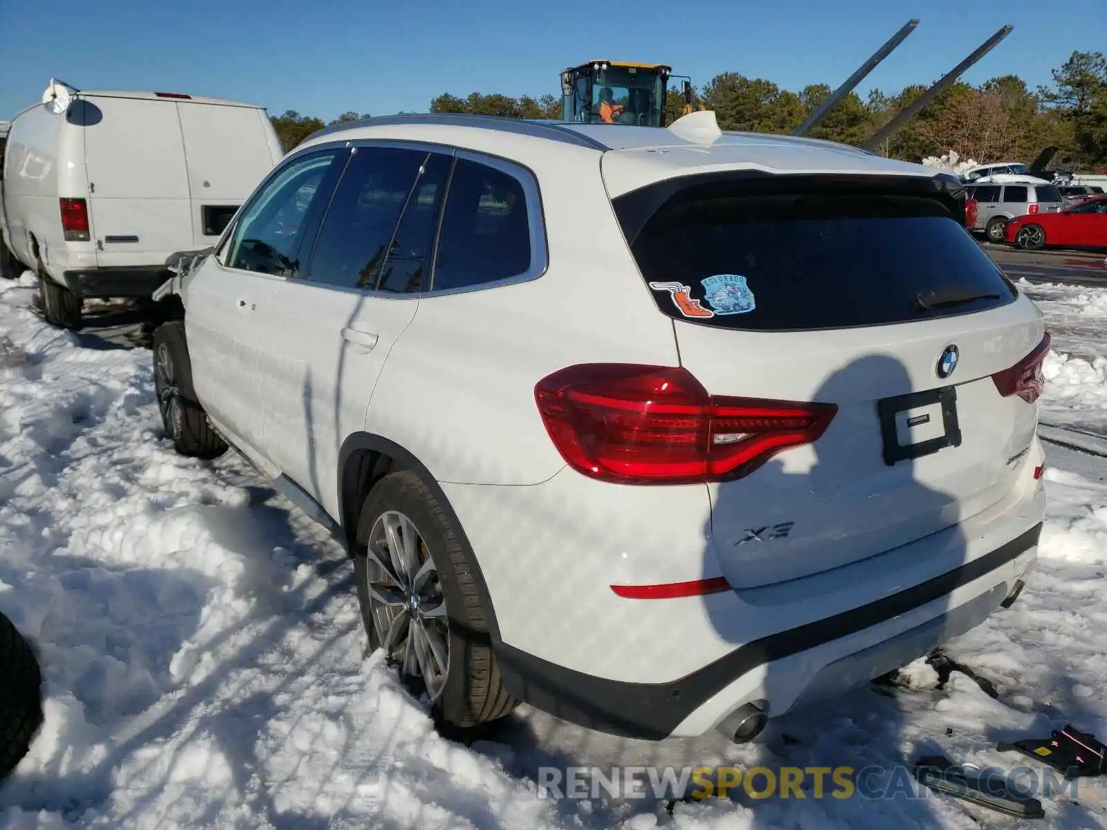 3 Photograph of a damaged car 5UXTR9C52KLP97348 BMW X3 2019