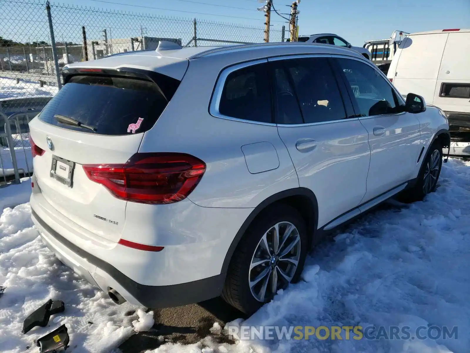 4 Photograph of a damaged car 5UXTR9C52KLP97348 BMW X3 2019