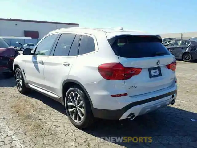 3 Photograph of a damaged car 5UXTR9C52KLP97477 BMW X3 2019