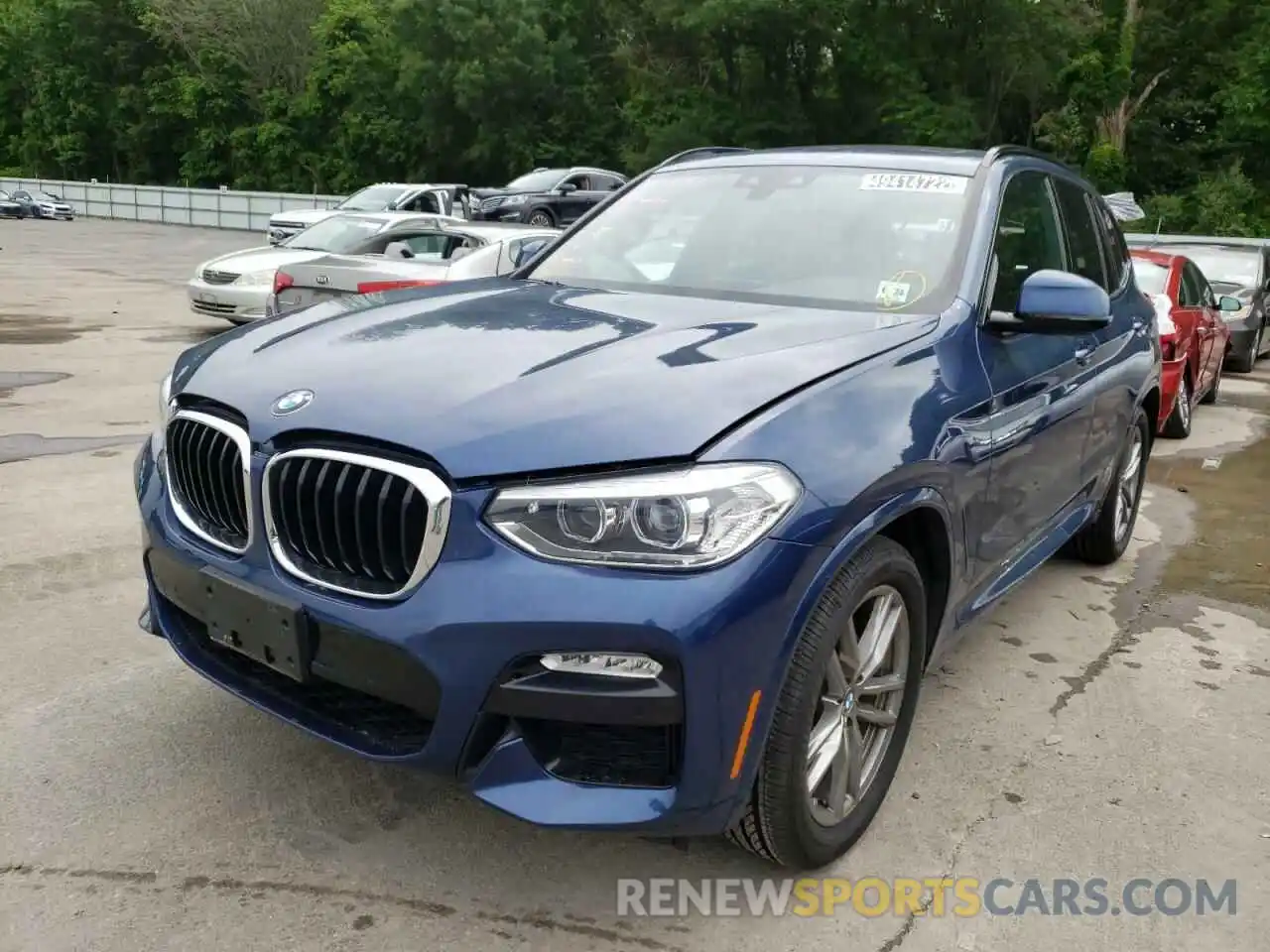 2 Photograph of a damaged car 5UXTR9C52KLR03197 BMW X3 2019