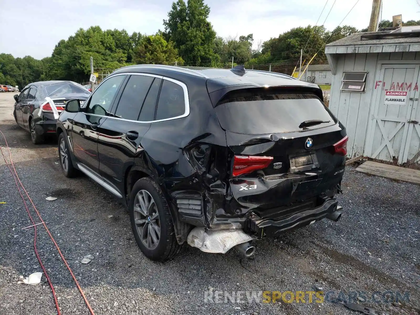 3 Photograph of a damaged car 5UXTR9C52KLR05743 BMW X3 2019