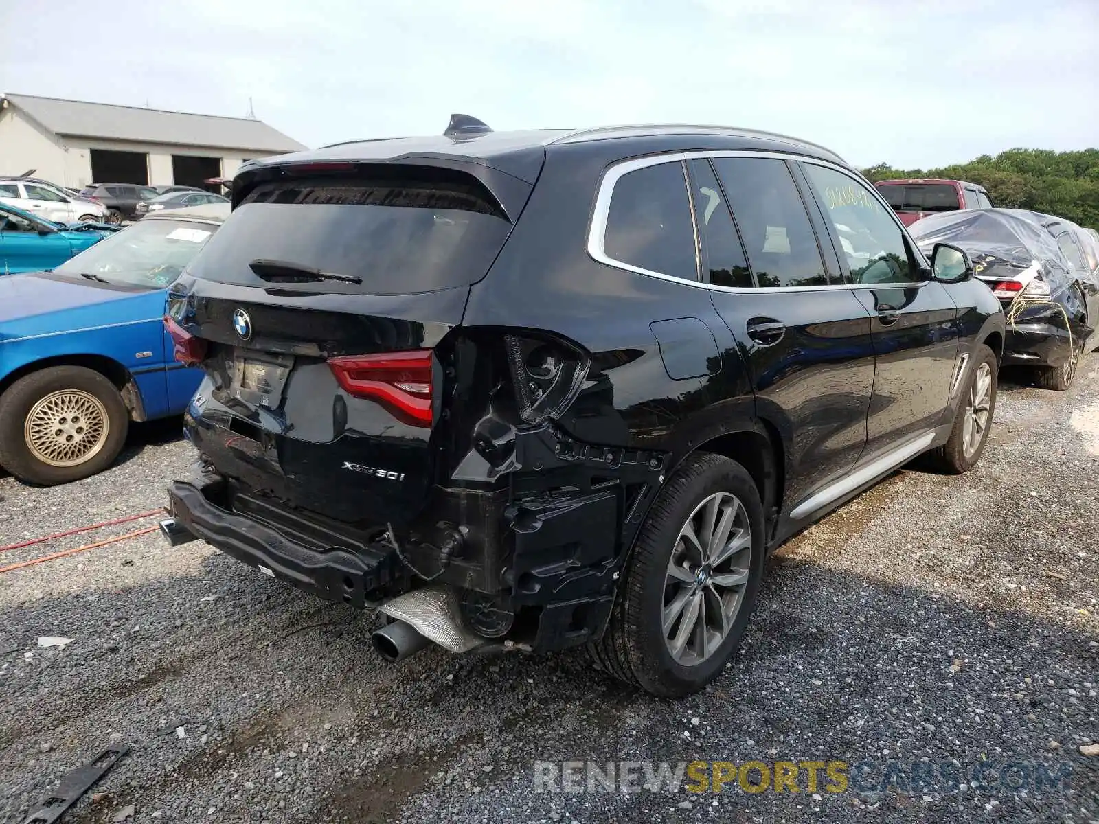 4 Photograph of a damaged car 5UXTR9C52KLR05743 BMW X3 2019