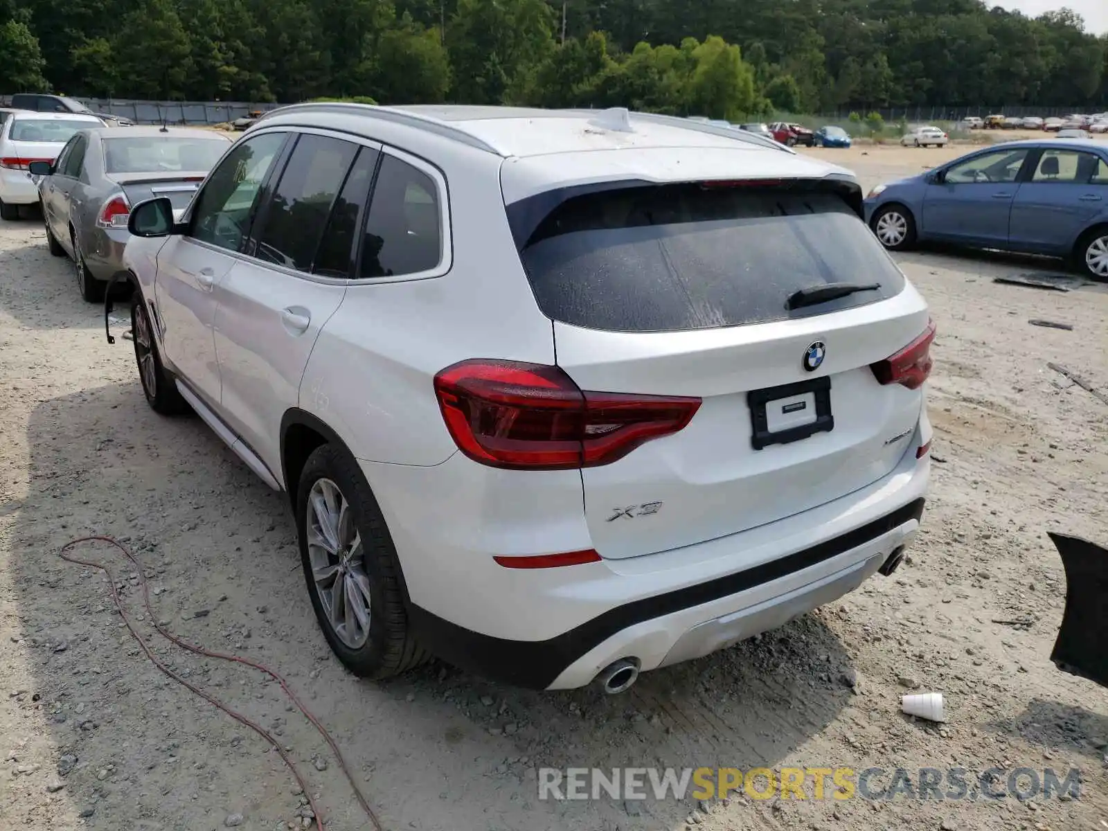 3 Photograph of a damaged car 5UXTR9C52KLR07413 BMW X3 2019