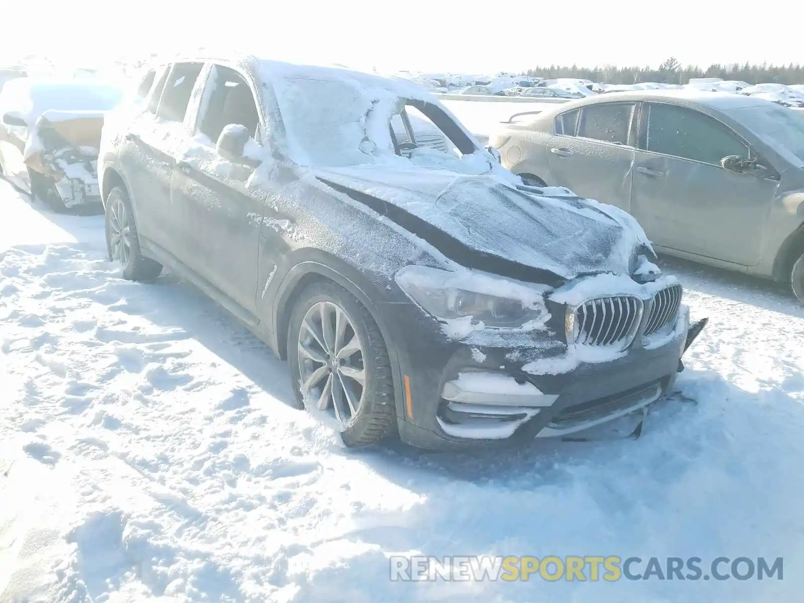 1 Photograph of a damaged car 5UXTR9C52KLR07542 BMW X3 2019