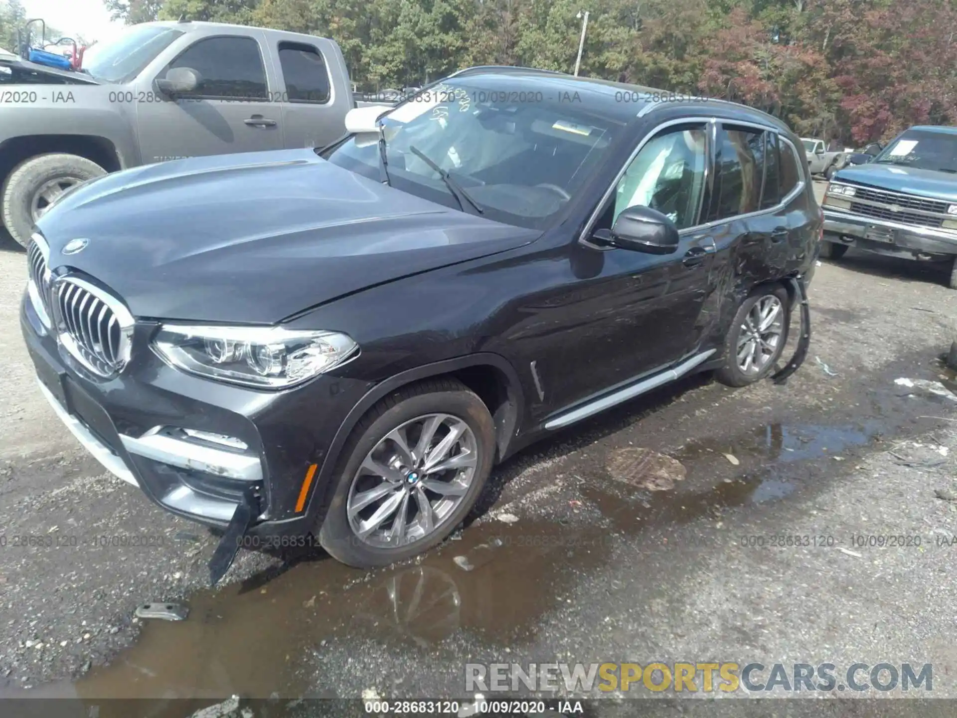 2 Photograph of a damaged car 5UXTR9C52KLR07735 BMW X3 2019