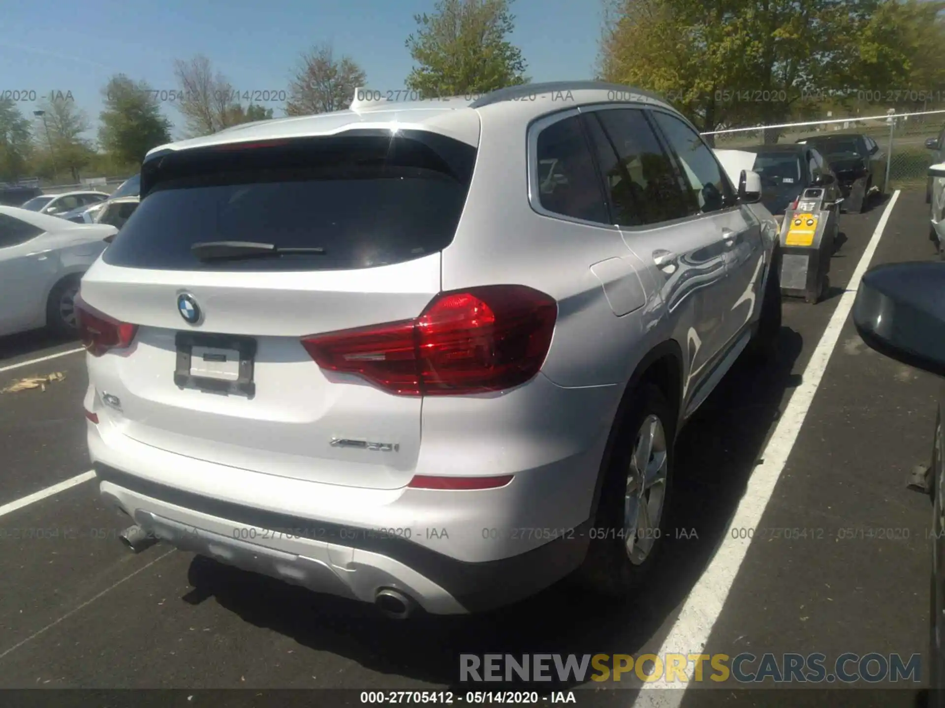 4 Photograph of a damaged car 5UXTR9C52KLR08027 BMW X3 2019