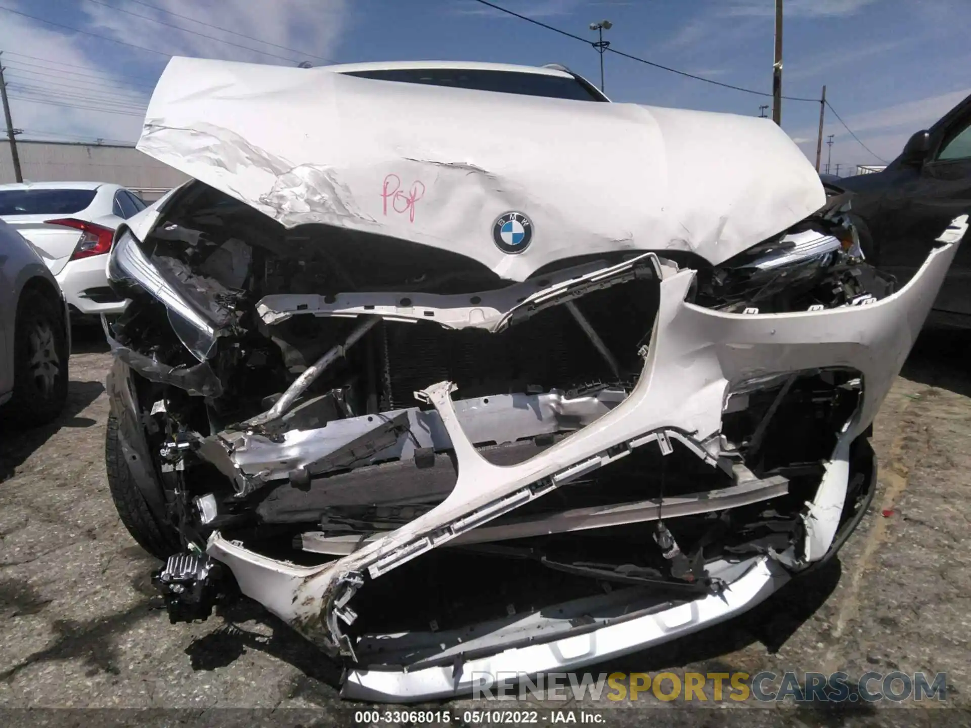 6 Photograph of a damaged car 5UXTR9C52KLR09002 BMW X3 2019