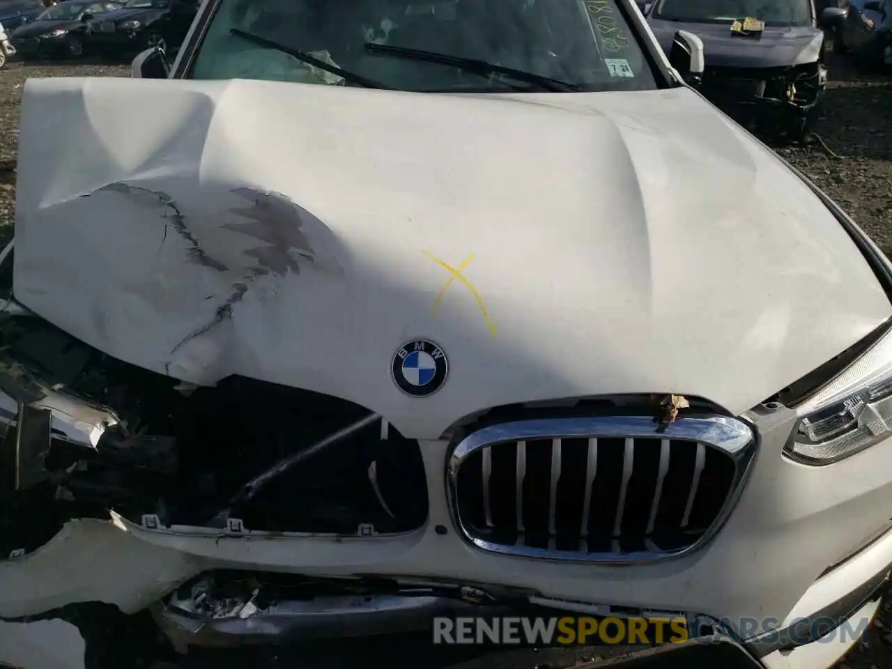 7 Photograph of a damaged car 5UXTR9C52KLR09839 BMW X3 2019