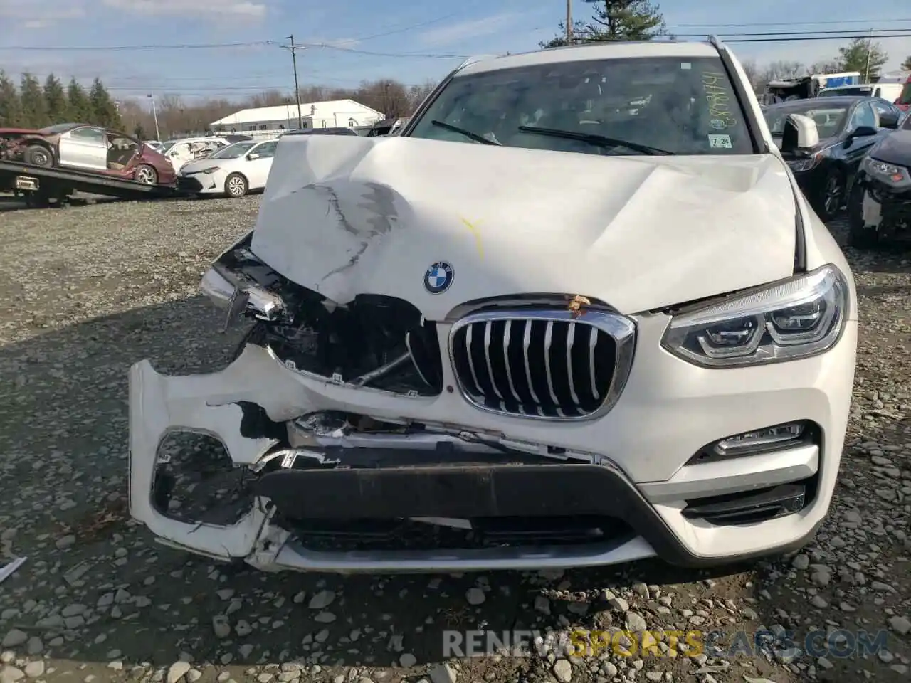 9 Photograph of a damaged car 5UXTR9C52KLR09839 BMW X3 2019