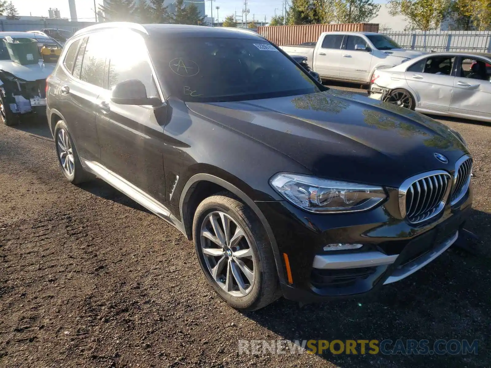 1 Photograph of a damaged car 5UXTR9C53KLD90321 BMW X3 2019