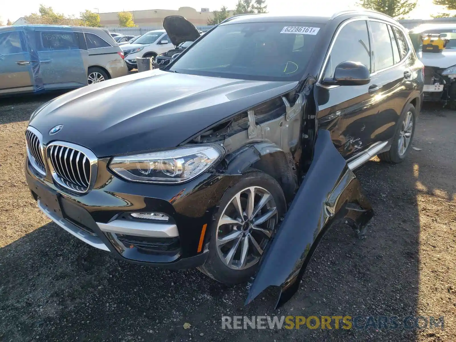 2 Photograph of a damaged car 5UXTR9C53KLD90321 BMW X3 2019