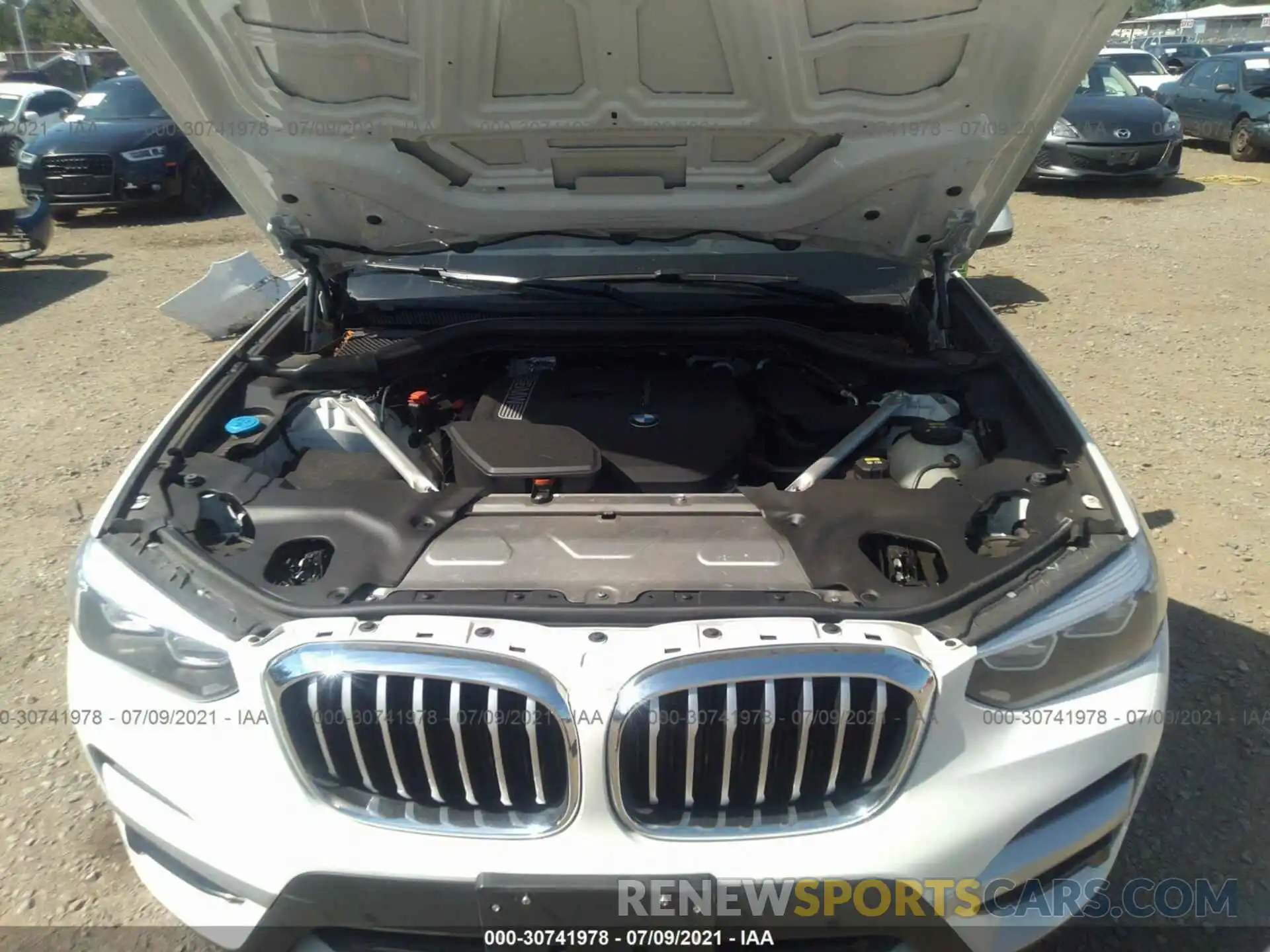 10 Фотография поврежденного автомобиля 5UXTR9C53KLD90352 BMW X3 2019