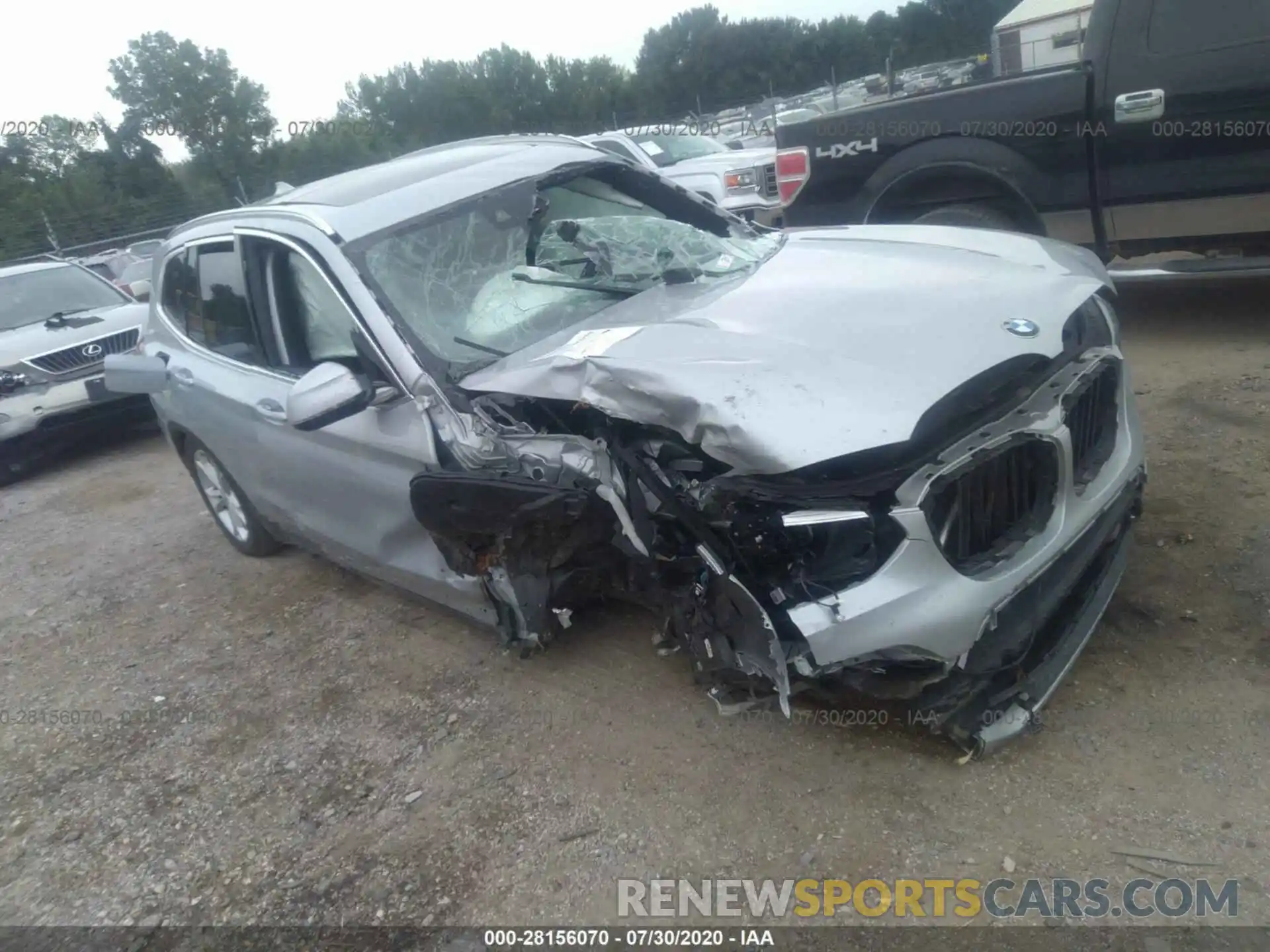 1 Photograph of a damaged car 5UXTR9C53KLD91467 BMW X3 2019