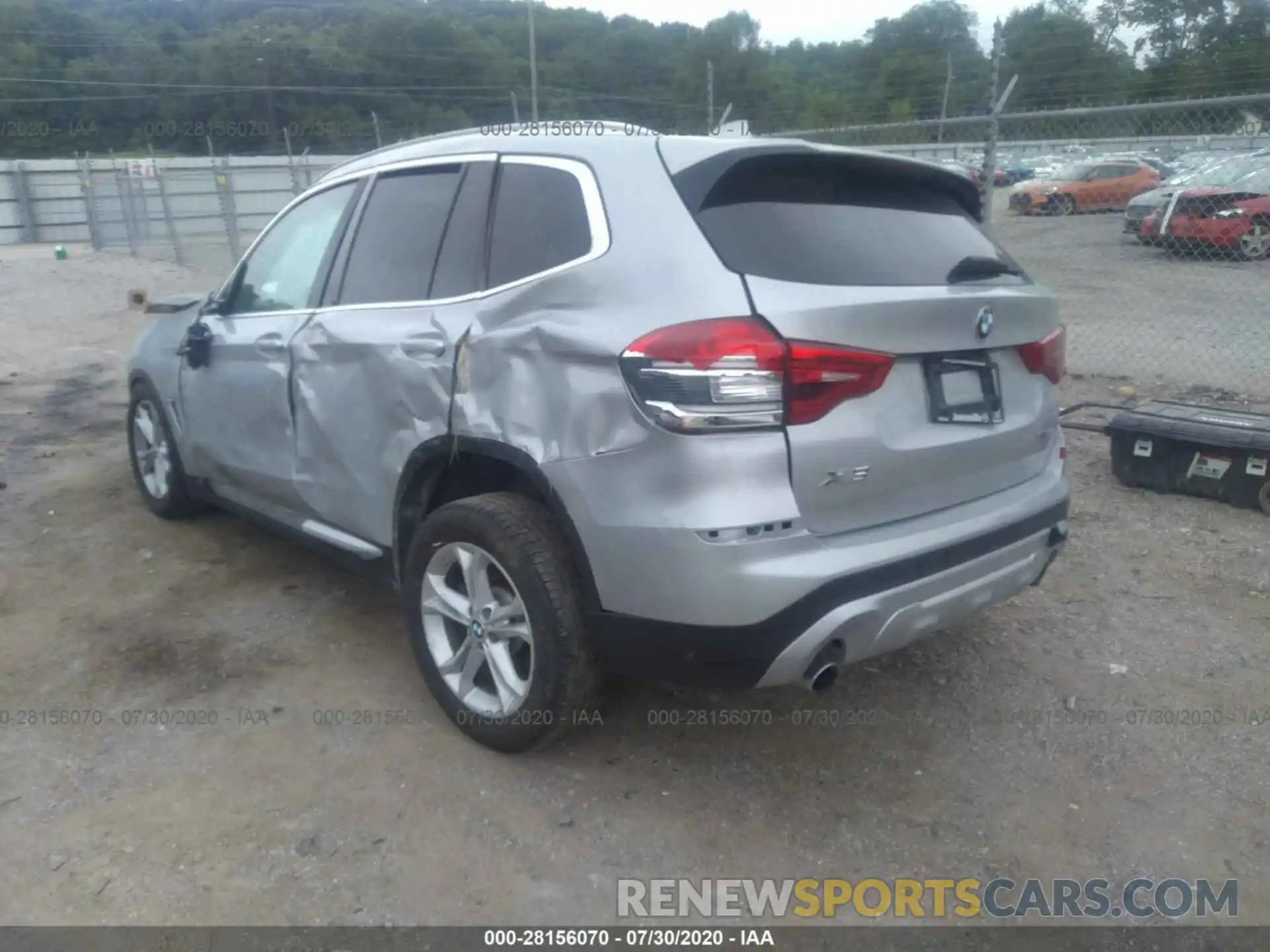 3 Photograph of a damaged car 5UXTR9C53KLD91467 BMW X3 2019