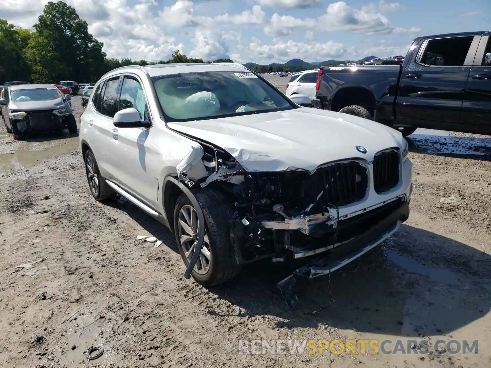 1 Photograph of a damaged car 5UXTR9C53KLD91923 BMW X3 2019