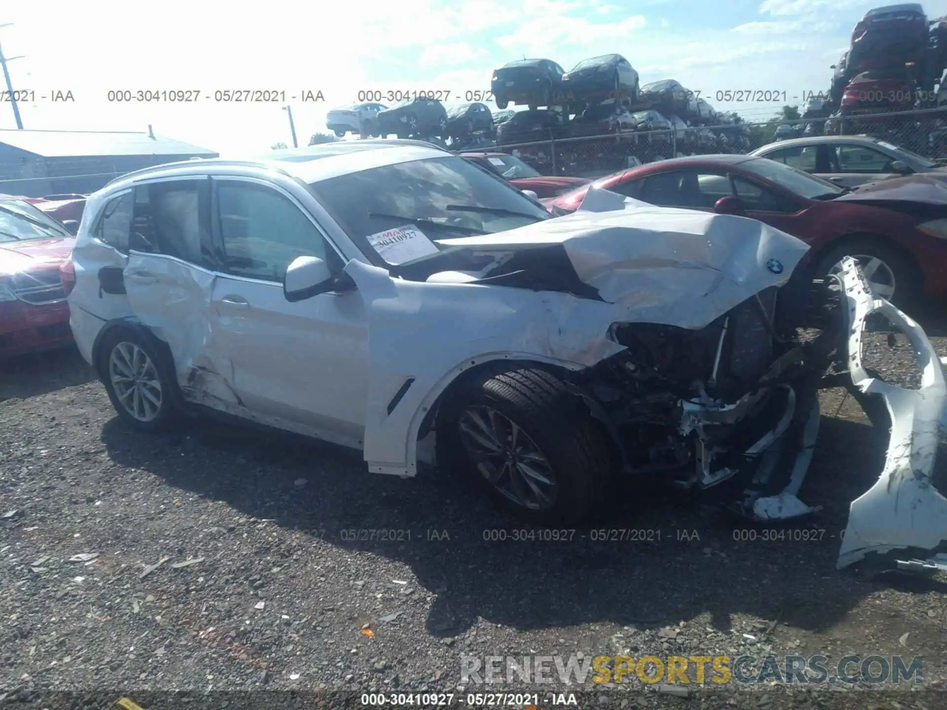 1 Photograph of a damaged car 5UXTR9C53KLD92067 BMW X3 2019