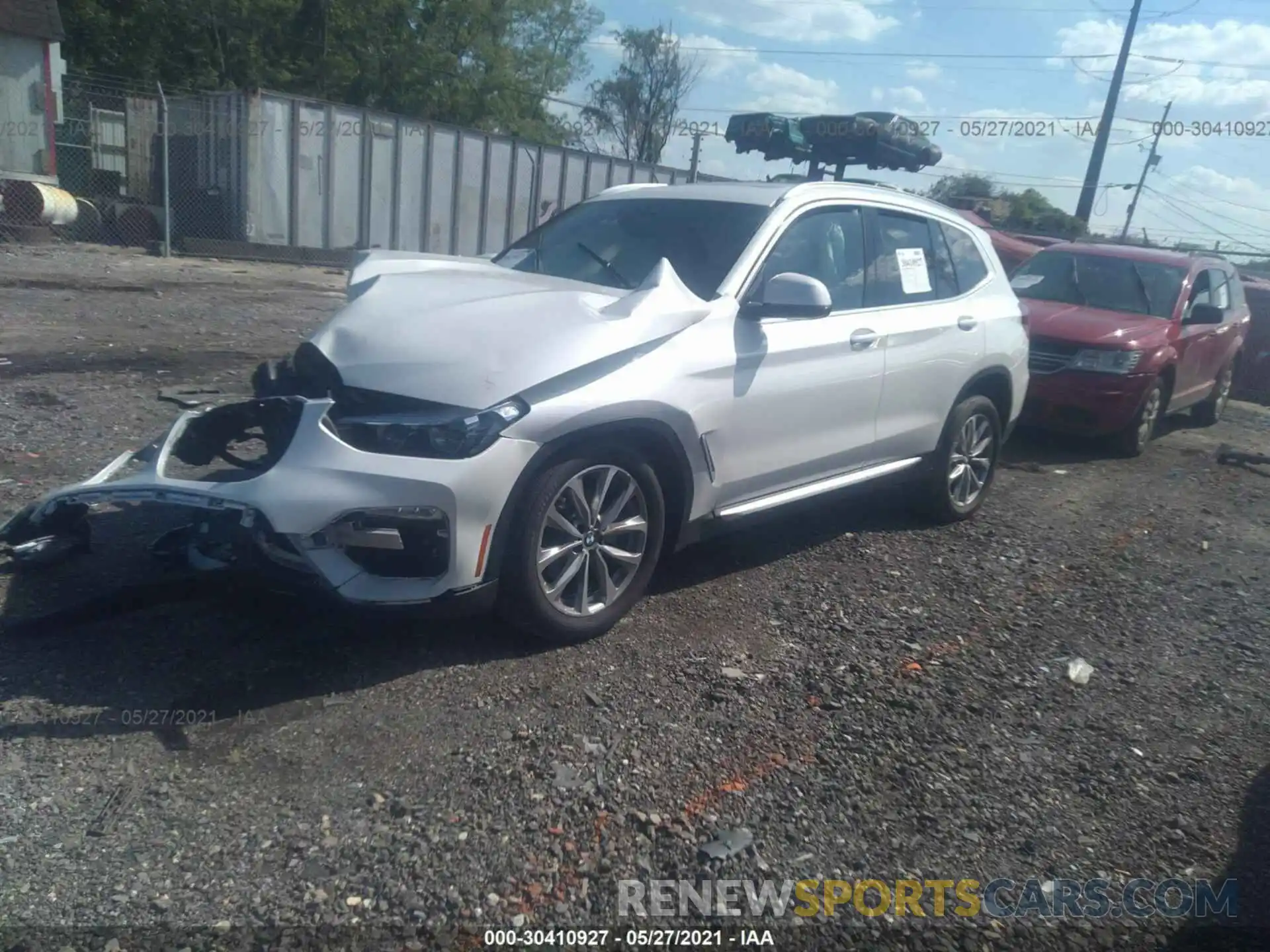 2 Photograph of a damaged car 5UXTR9C53KLD92067 BMW X3 2019