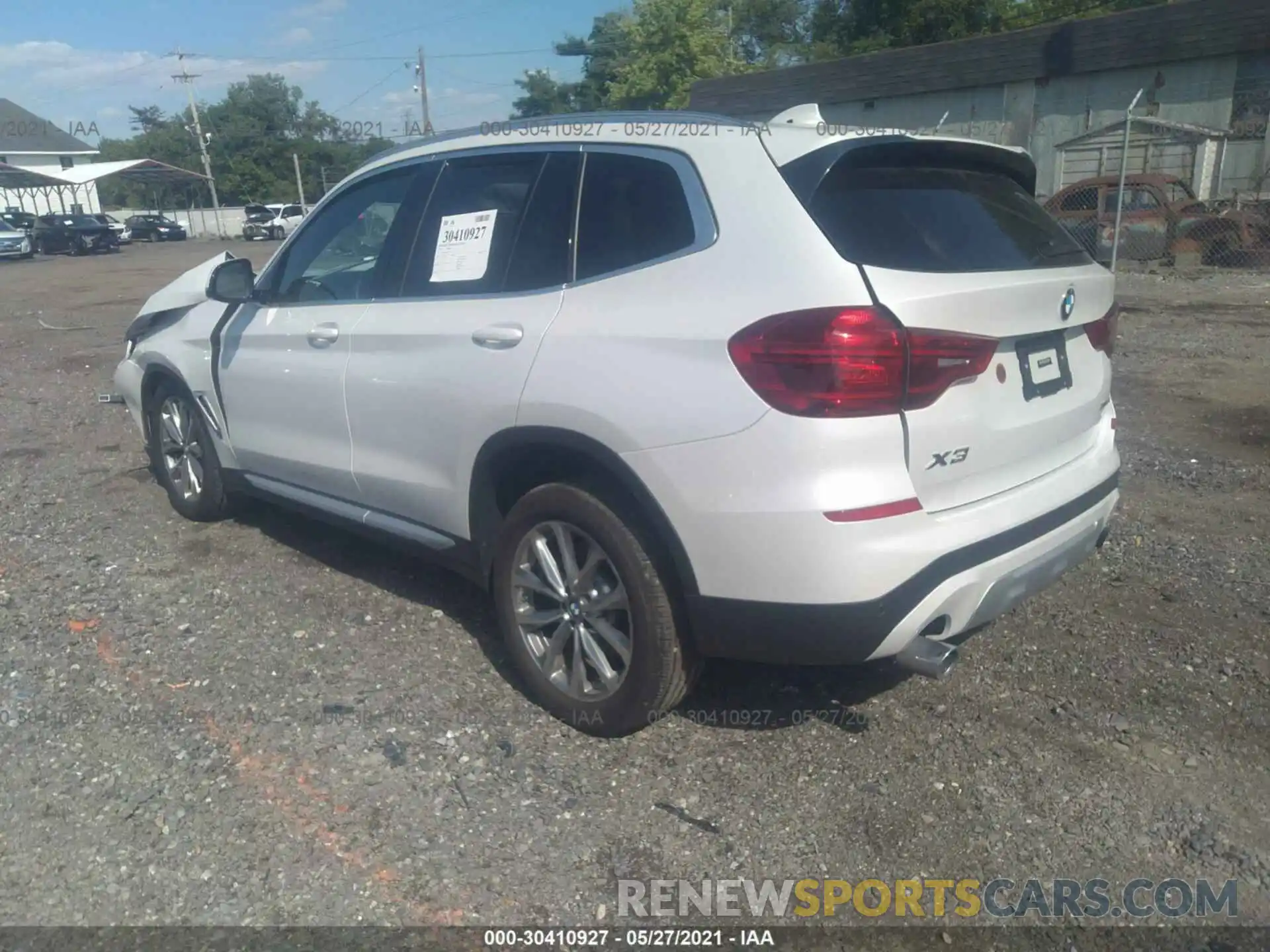 3 Photograph of a damaged car 5UXTR9C53KLD92067 BMW X3 2019