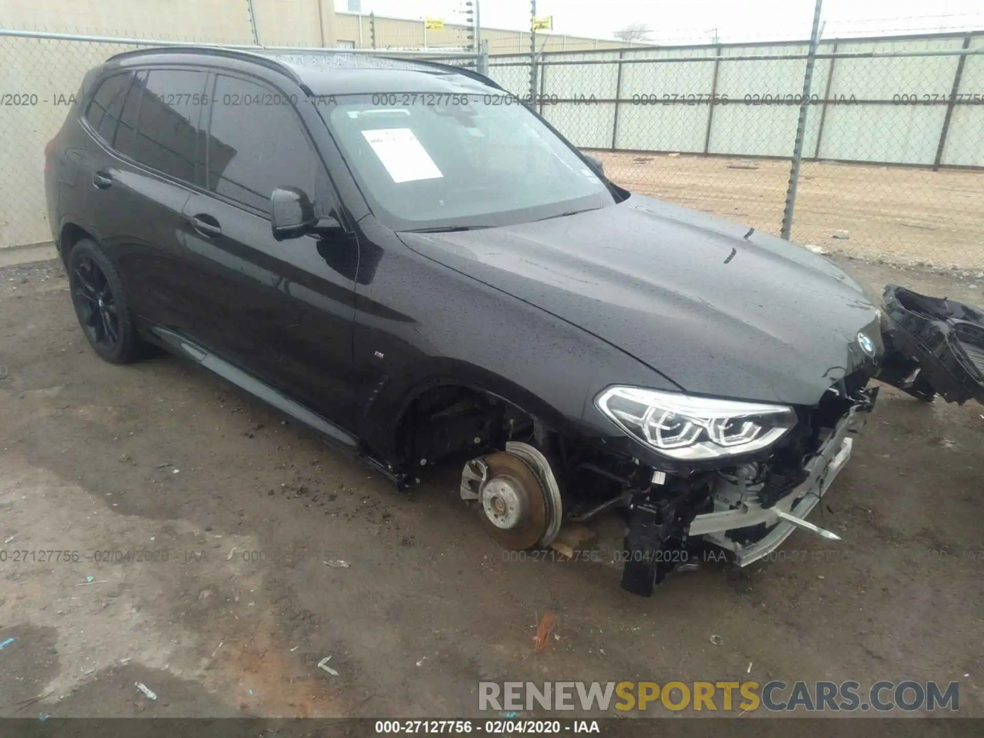 1 Photograph of a damaged car 5UXTR9C53KLD92876 BMW X3 2019