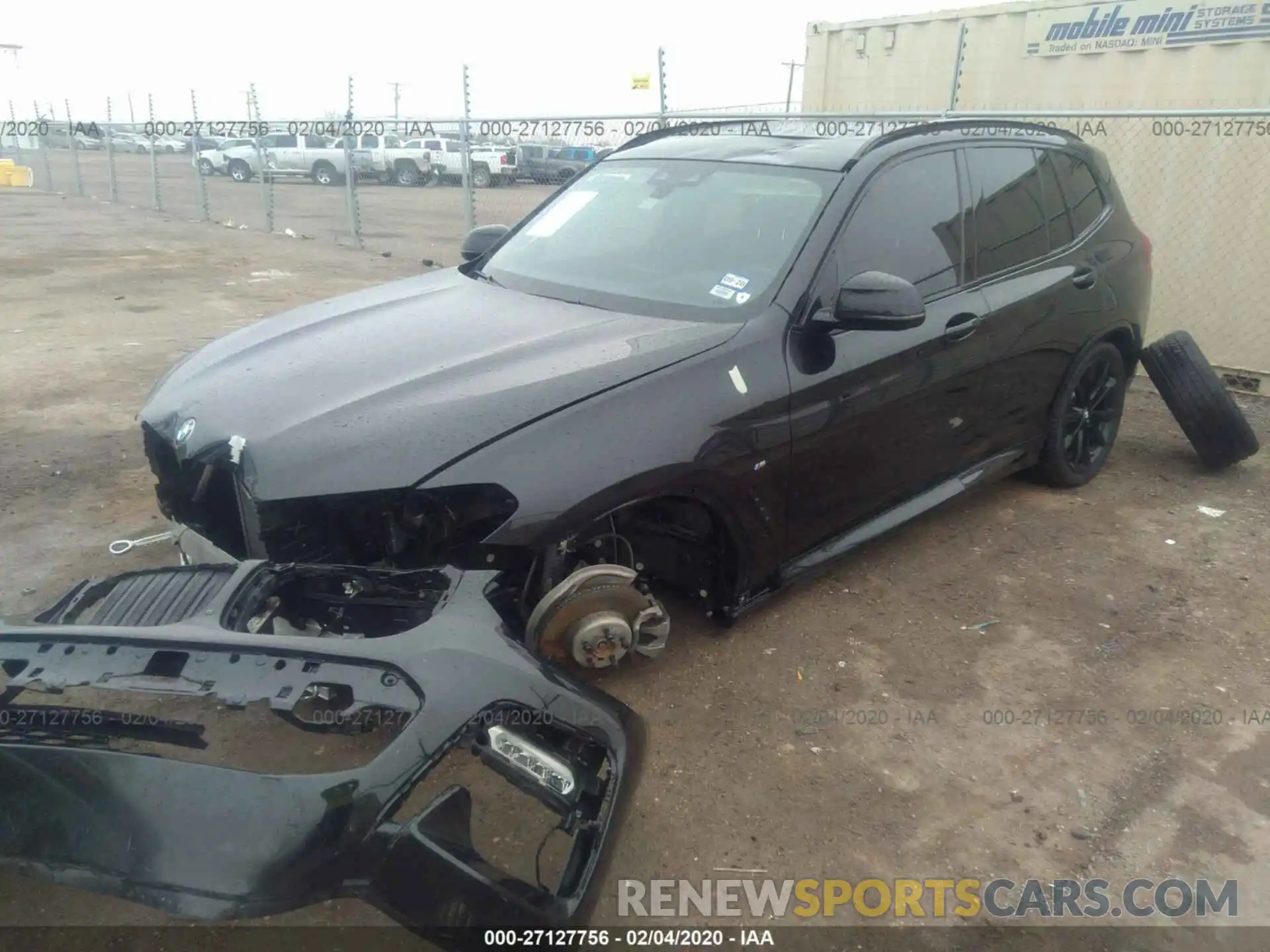 2 Фотография поврежденного автомобиля 5UXTR9C53KLD92876 BMW X3 2019