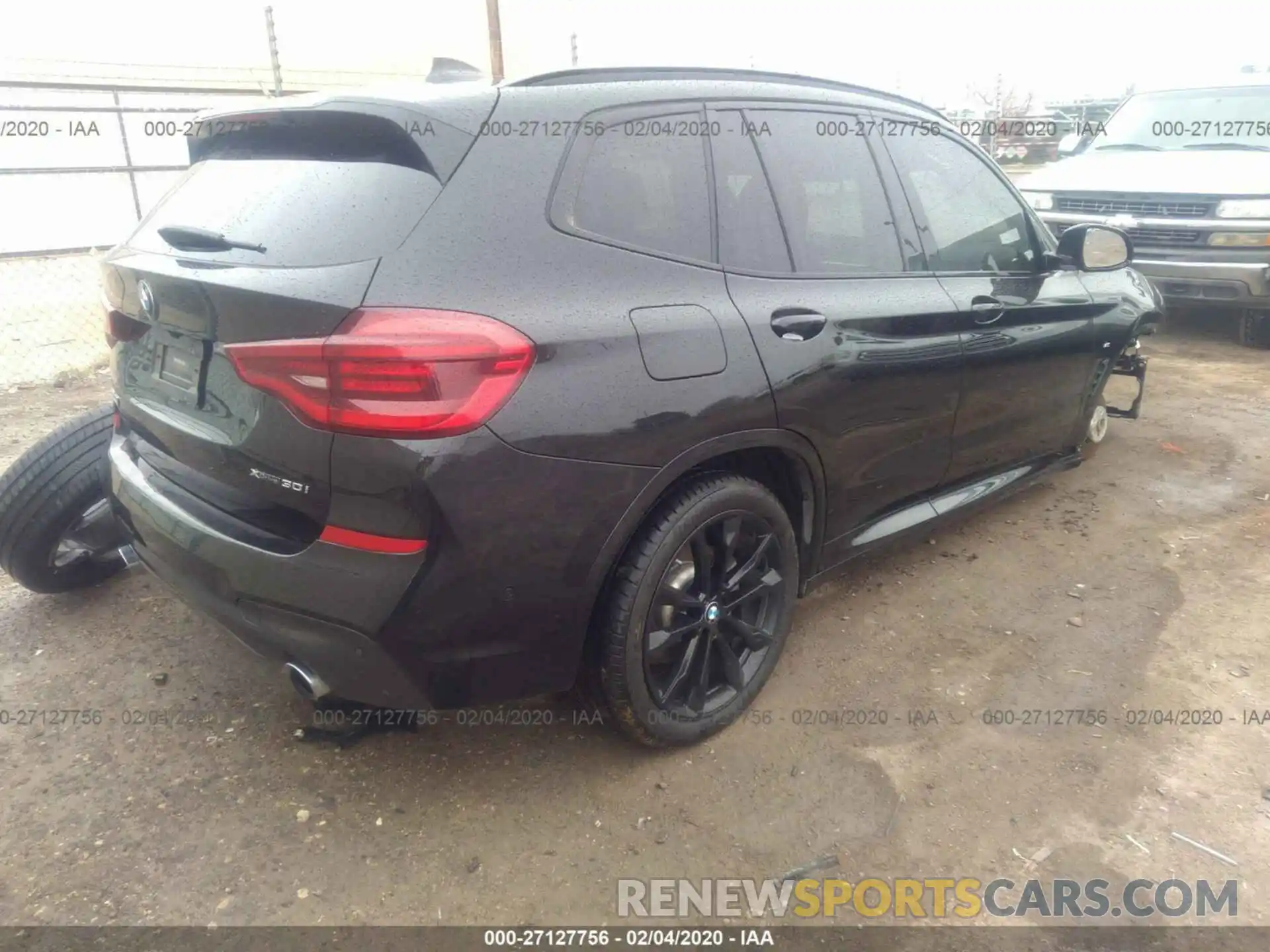 4 Фотография поврежденного автомобиля 5UXTR9C53KLD92876 BMW X3 2019