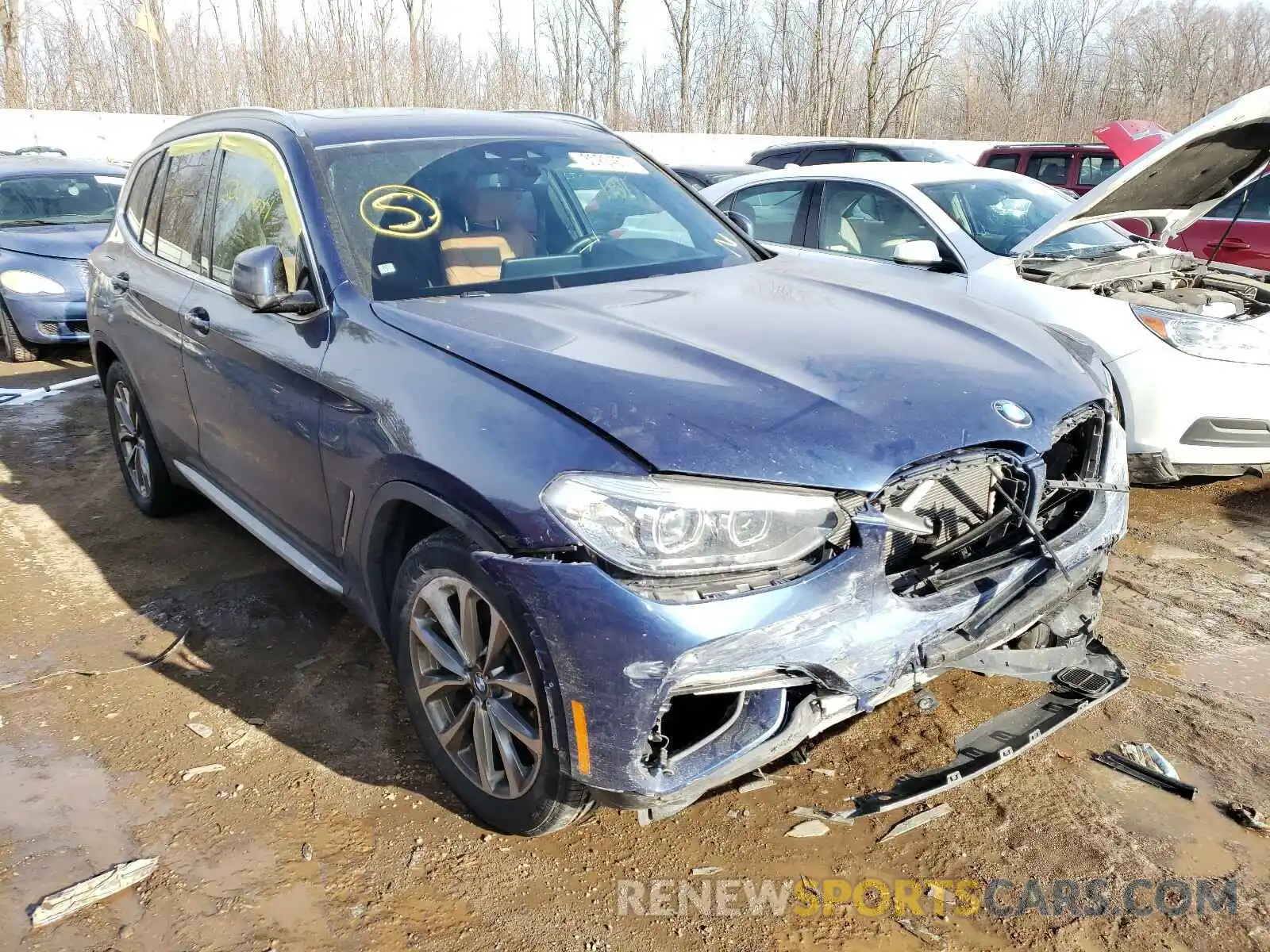 1 Photograph of a damaged car 5UXTR9C53KLD95101 BMW X3 2019