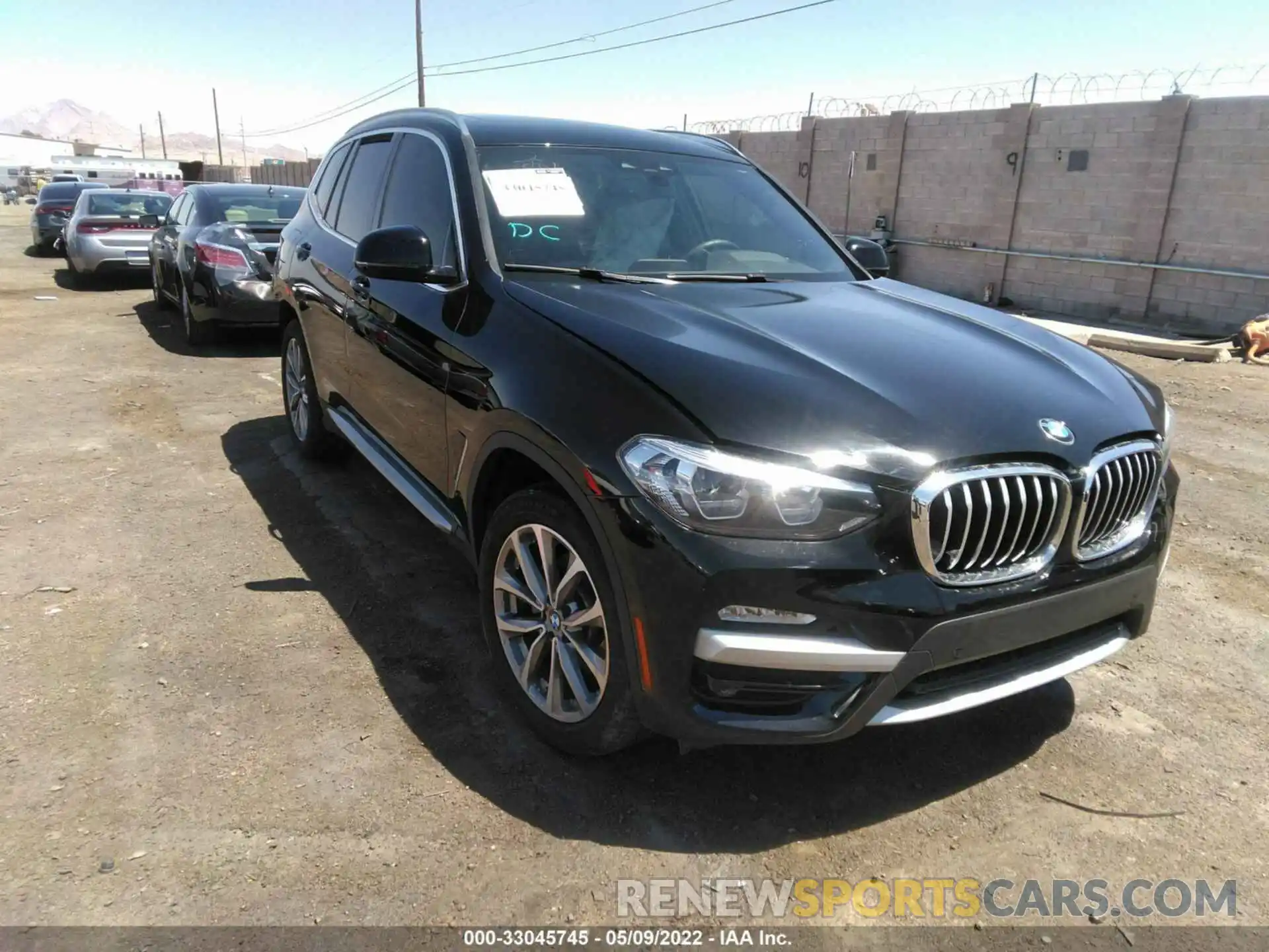 1 Photograph of a damaged car 5UXTR9C53KLE12298 BMW X3 2019