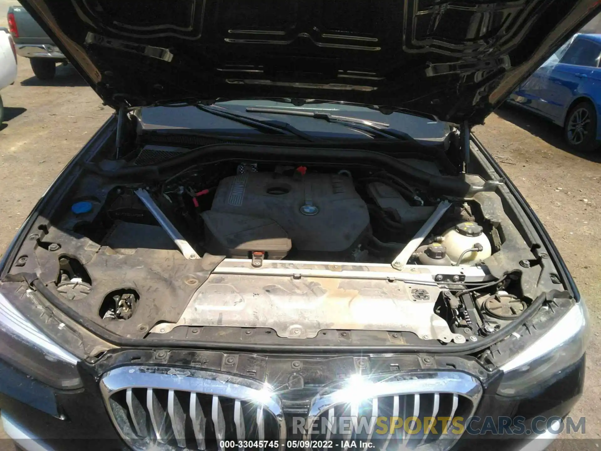 10 Фотография поврежденного автомобиля 5UXTR9C53KLE12298 BMW X3 2019