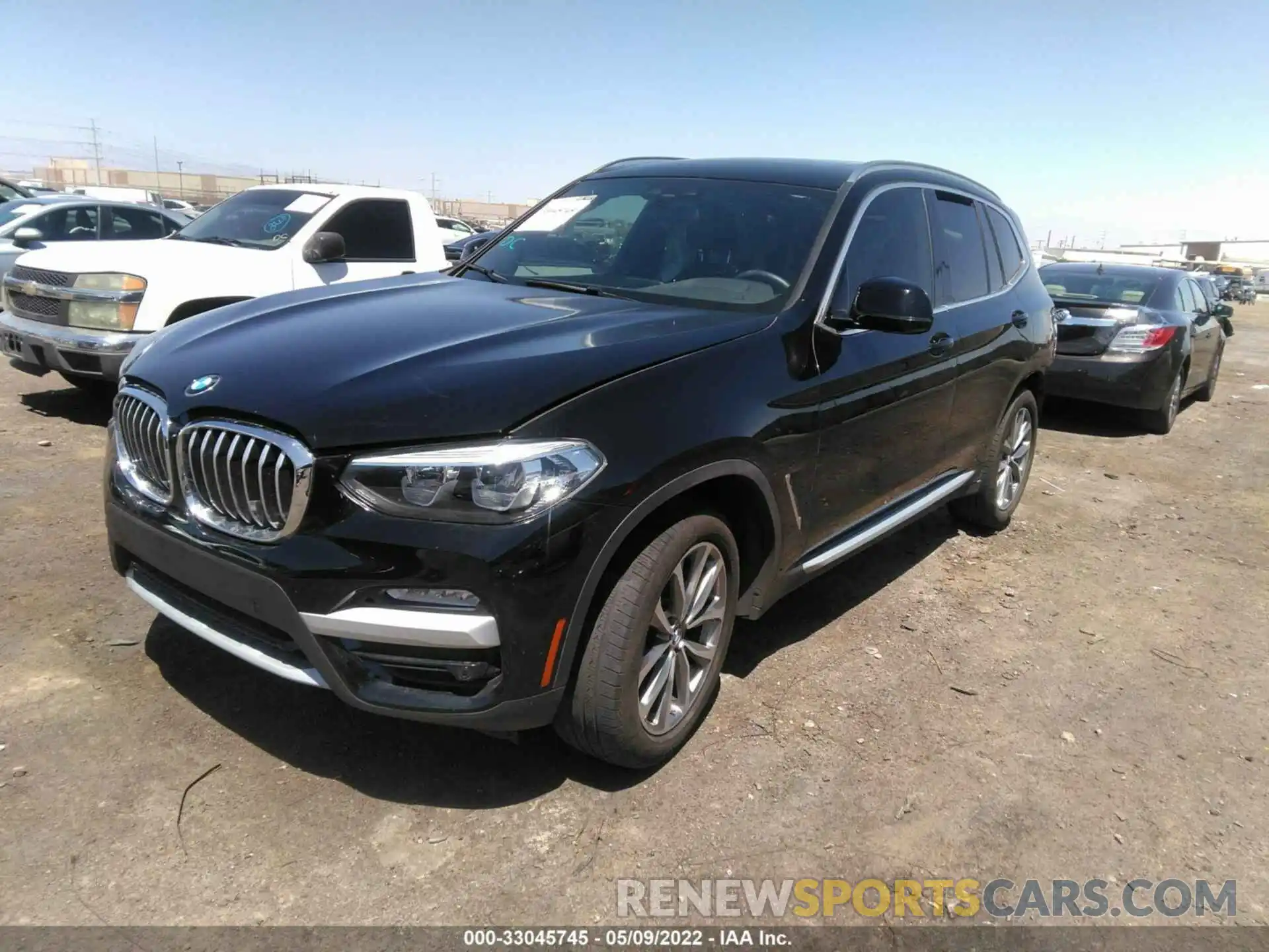 2 Фотография поврежденного автомобиля 5UXTR9C53KLE12298 BMW X3 2019