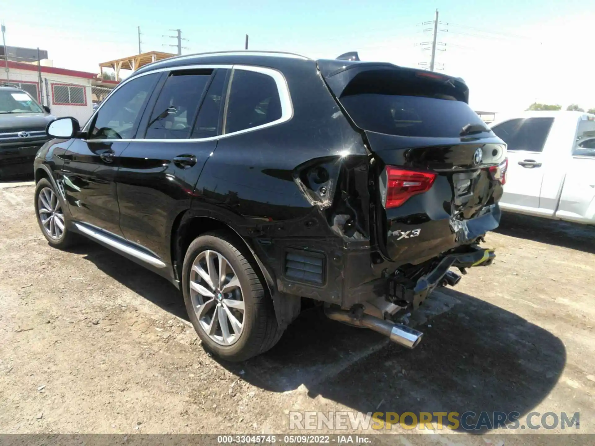 3 Photograph of a damaged car 5UXTR9C53KLE12298 BMW X3 2019