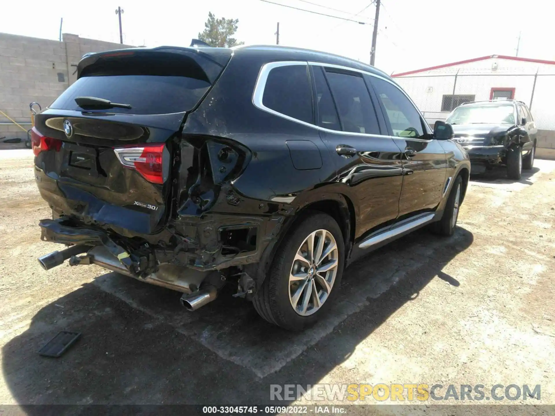 4 Фотография поврежденного автомобиля 5UXTR9C53KLE12298 BMW X3 2019