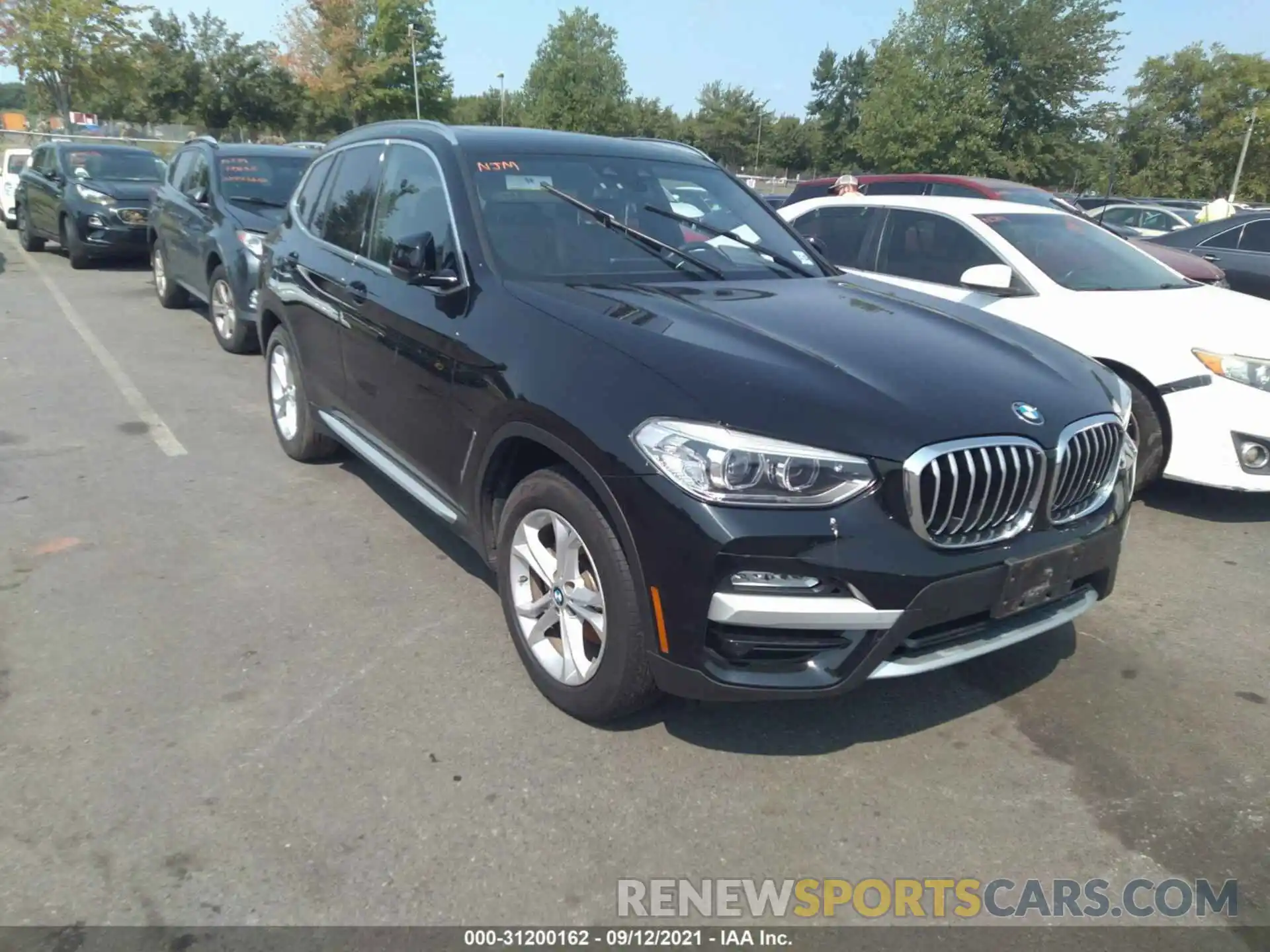 1 Photograph of a damaged car 5UXTR9C53KLE12334 BMW X3 2019