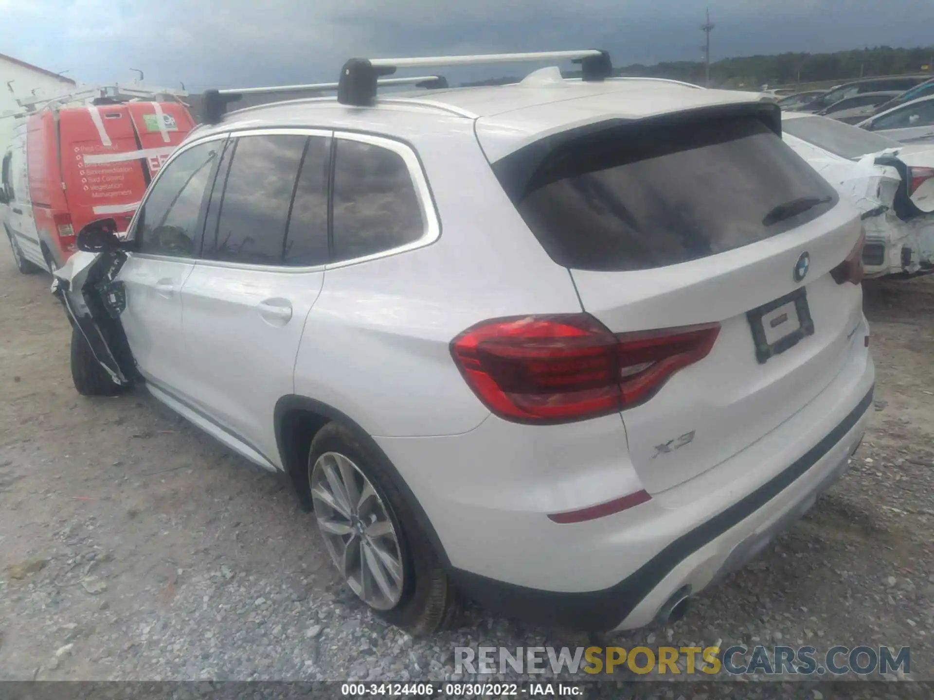 3 Photograph of a damaged car 5UXTR9C53KLE13886 BMW X3 2019