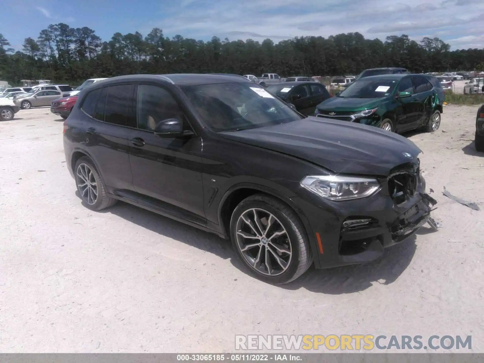 1 Photograph of a damaged car 5UXTR9C53KLE16092 BMW X3 2019