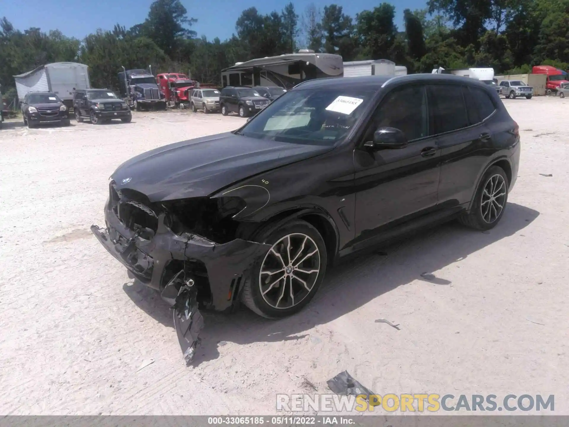 2 Photograph of a damaged car 5UXTR9C53KLE16092 BMW X3 2019